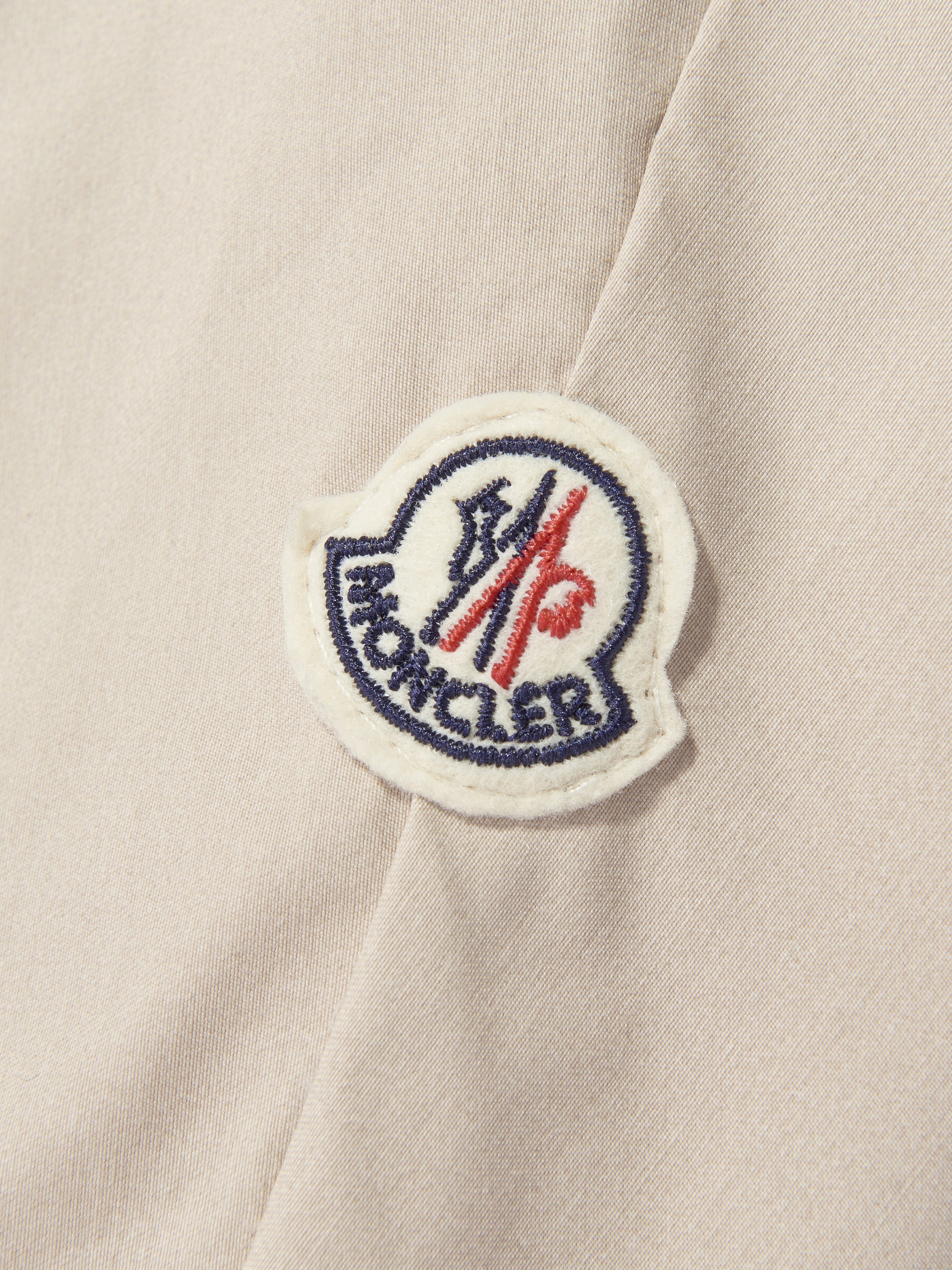 Moncler Enfant Girls Cape with Hood in Beige | Childsplay Clothing