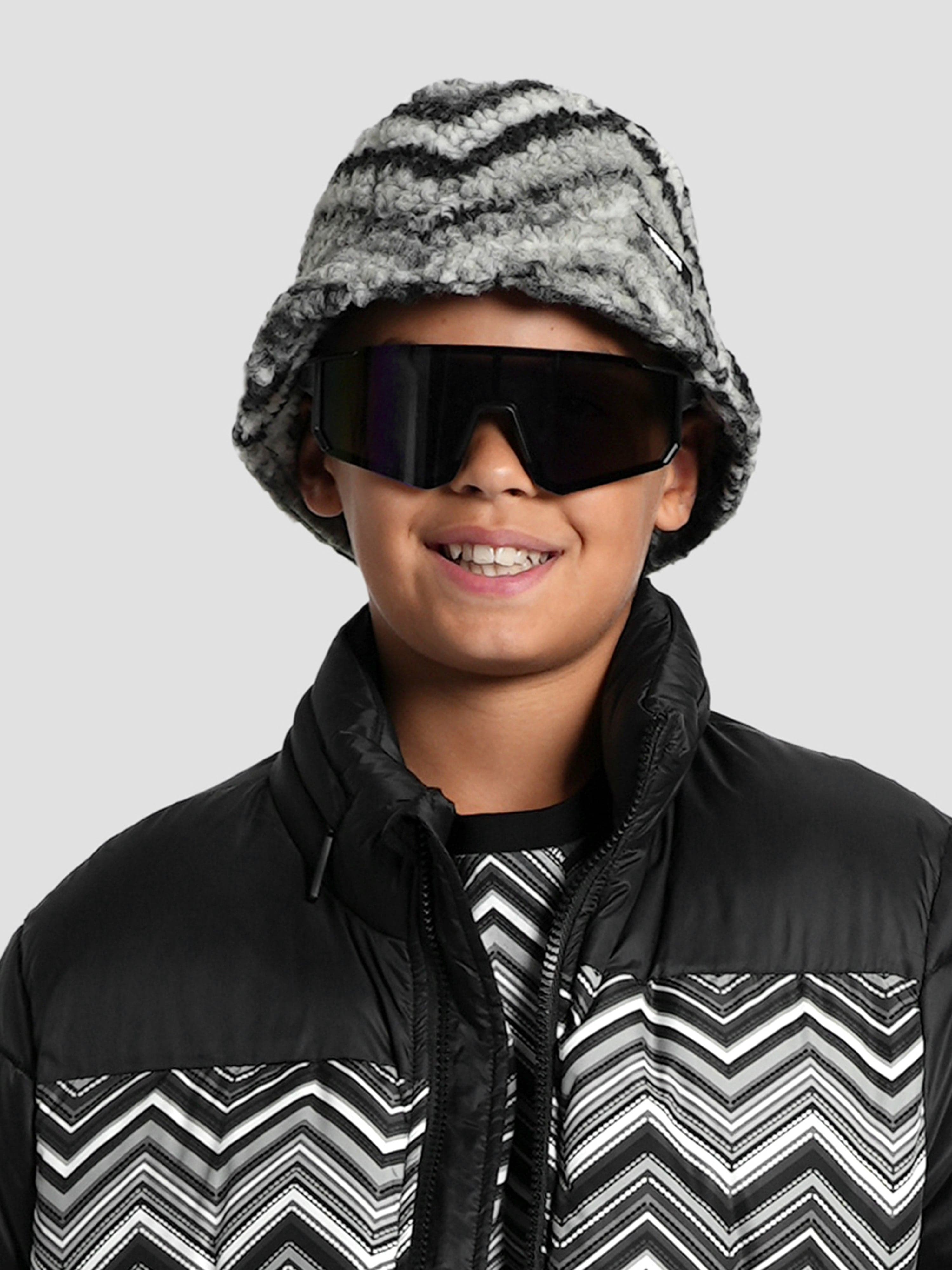 新品　MISSONIの可愛い帽子　お値下げ Missoni Boys Zigzag Bucket Hat in Black | Childsplay Clothing