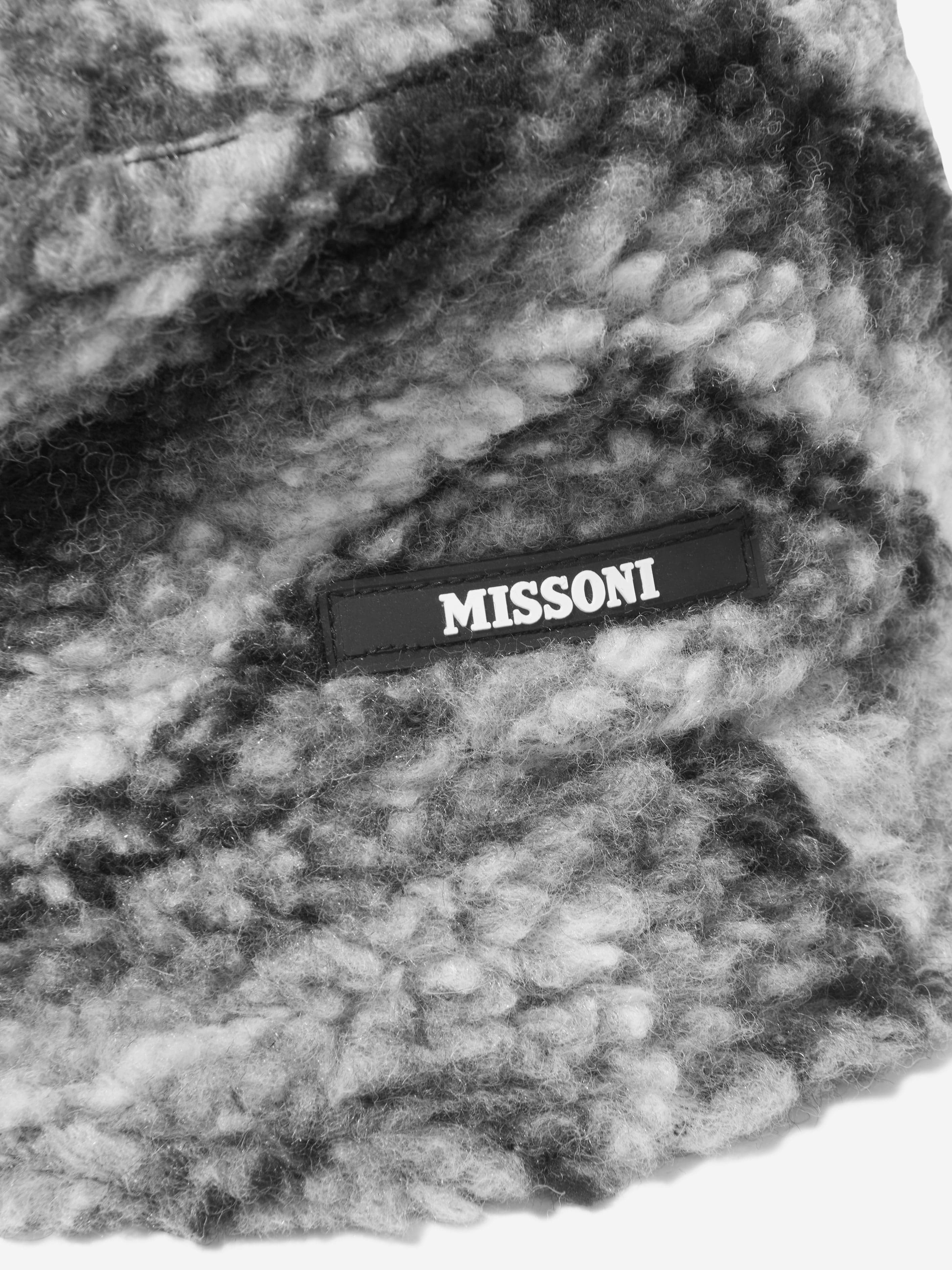 Missoni Boys Zigzag Bucket Hat in Black | Childsplay Clothing