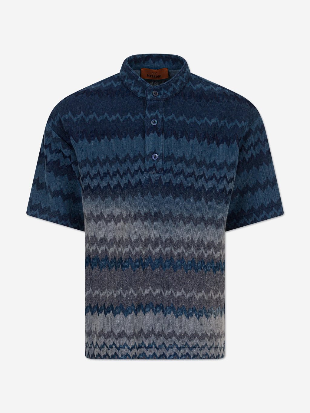 Missoni Boys Zigzag Top in Navy
