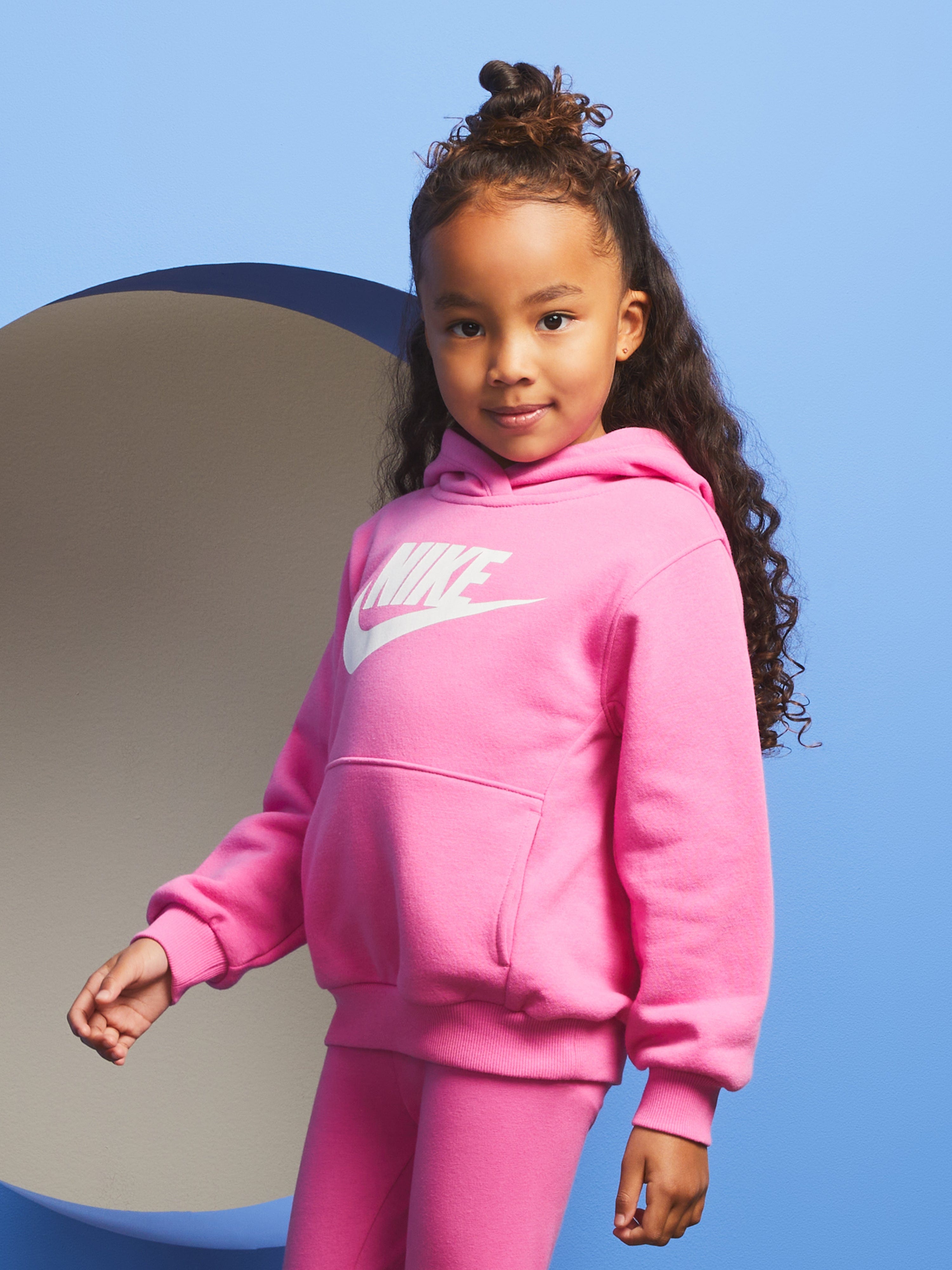 Pink Childrens Nike Sweat Suits Nike Fleece Nike Girls Pink