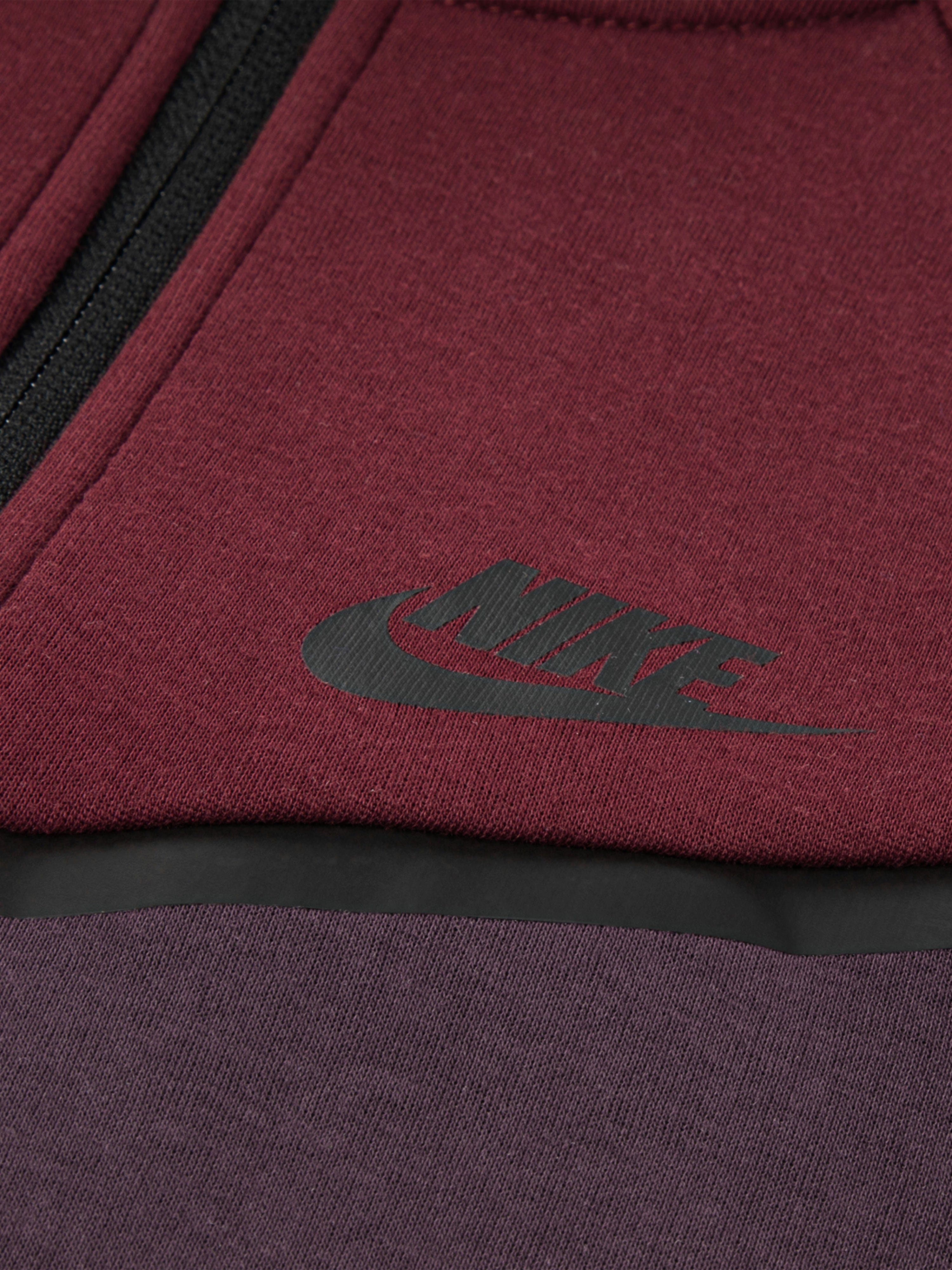 Nike Kids NSW Tech Fleece Tracksuit in Red | Childsplay Clothing