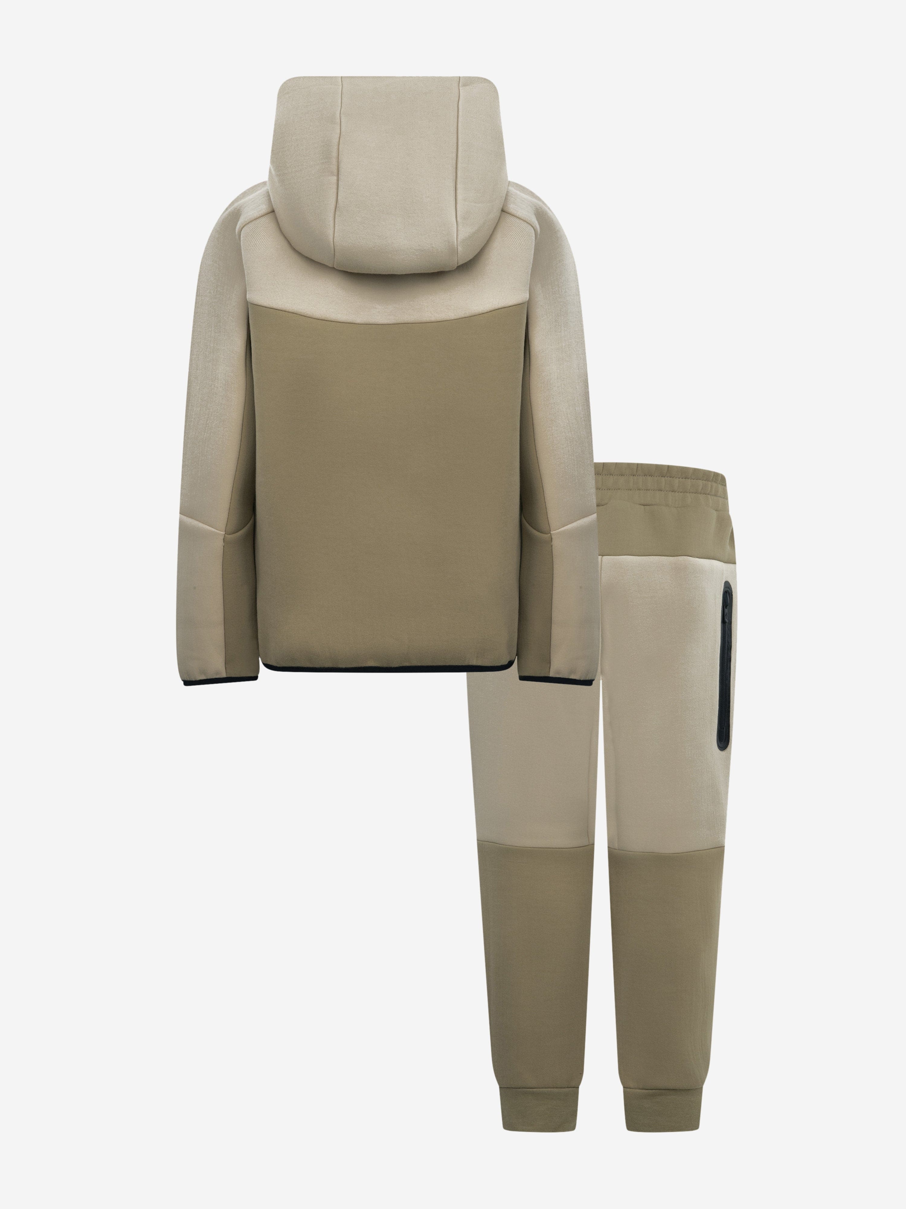 Nike Kids NSW Tech Fleece Tracksuit in Beige | Childsplay Clothing