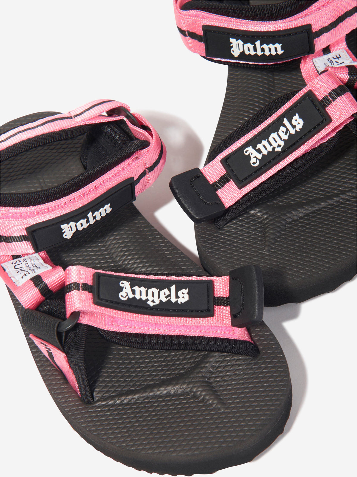 Palm Angels sandals Palm Angels Sandal With Logo - Gold - Women|PWIH019S23LEA0017661 main image 3