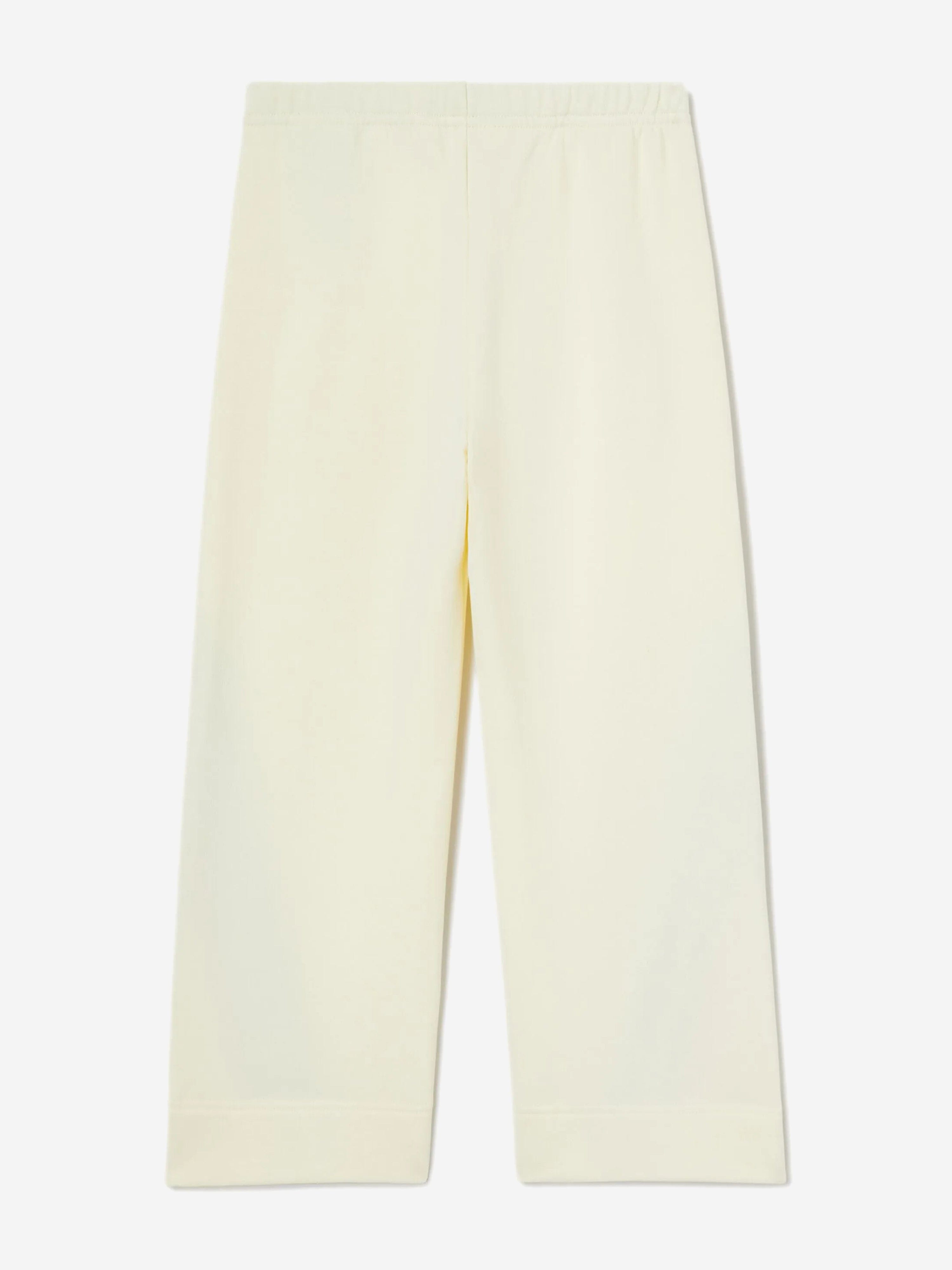 Palm Angels Girls Colourful Track Wide Pants in Ivory | Childsplay