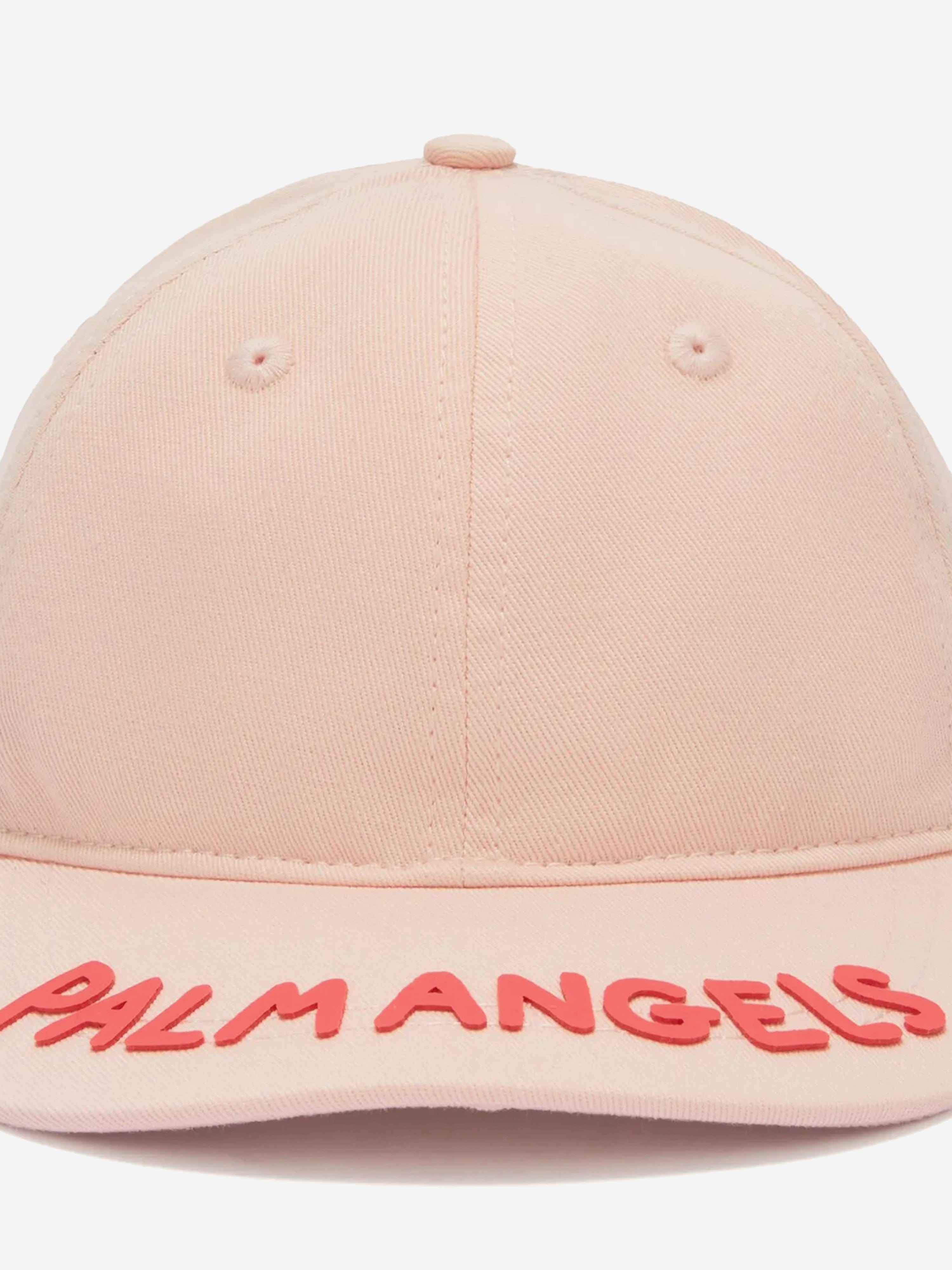 Palm Angels Girls Seasonal Logo Baseball Cap in Pink