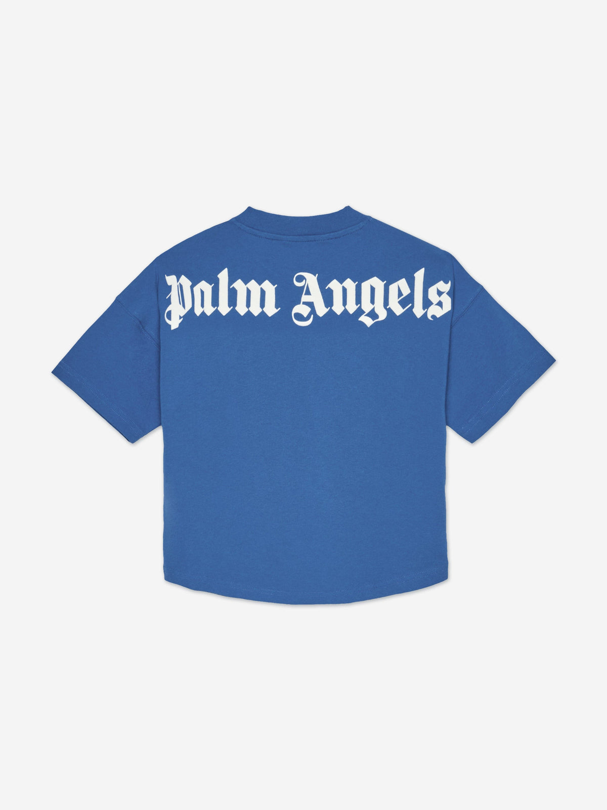 Palm Angels Boys Overlogo T-Shirt in Blue | Childsplay Clothing