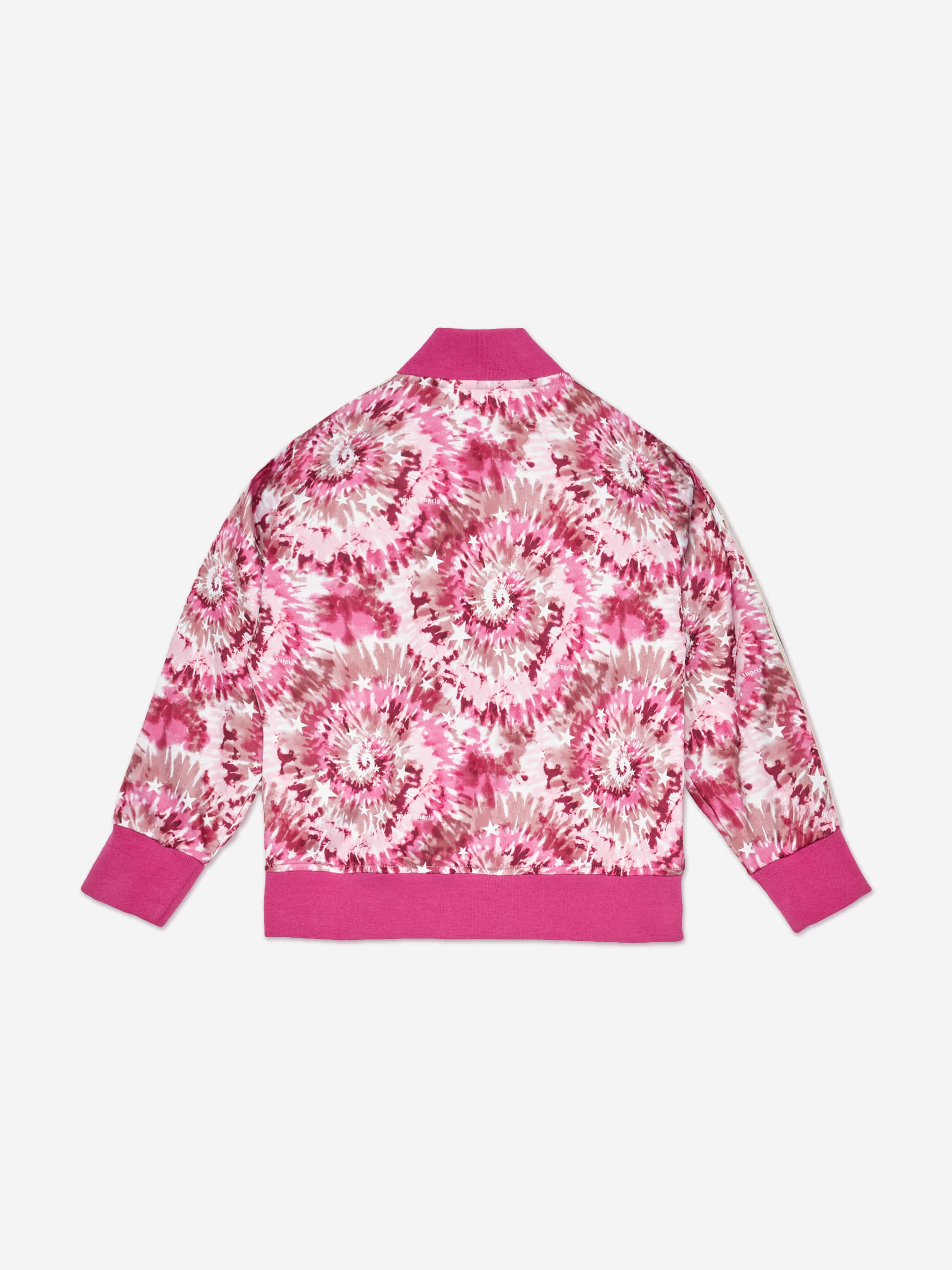 トップス Palm Angels floral foodie jacket Palm Angels Girls AOP Palms Bomber Track Jacket in Pink