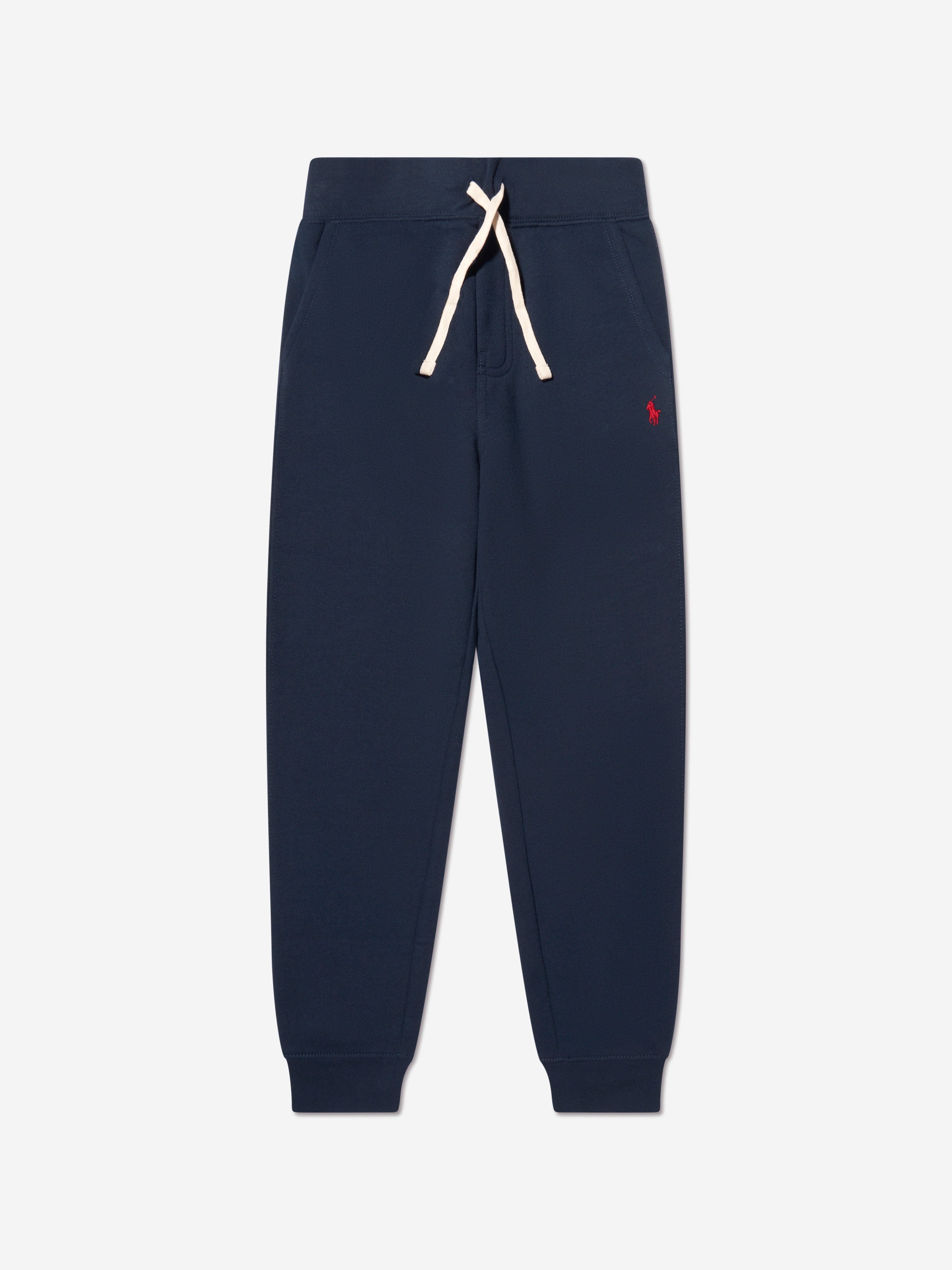 Ralph Lauren Boys Logo Joggers in Navy
