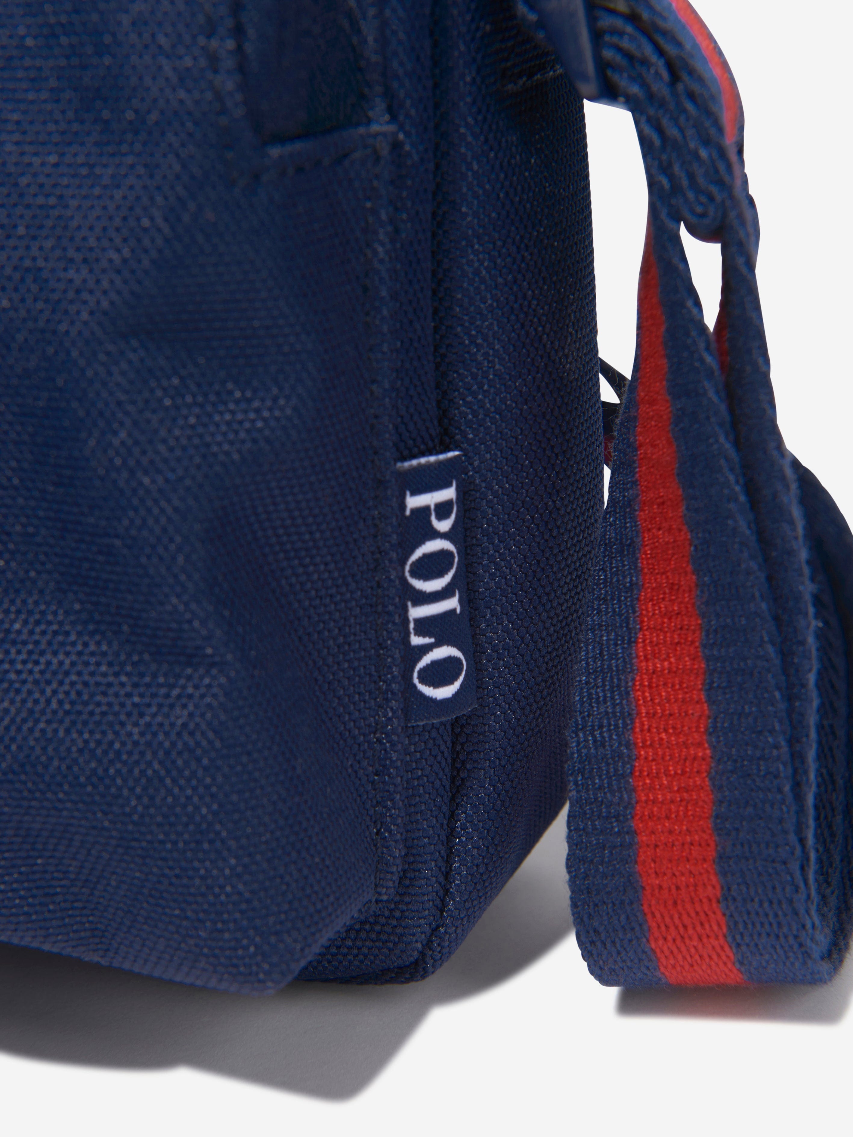 Ralph Lauren Boys Polo Colour Crossbody Bag in Navy (18cm
