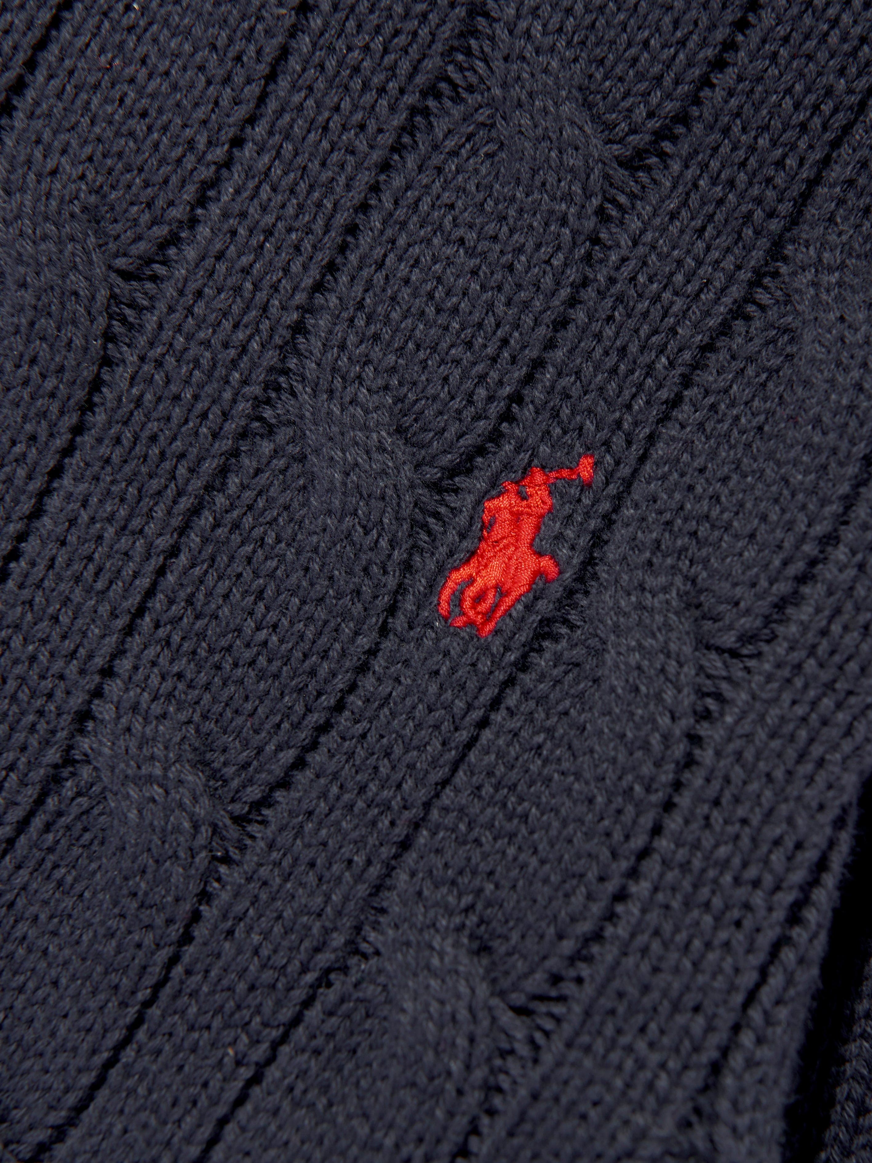 Ralph Lauren Boys Half Zip Jumper in Navy | Childsplay Clothing