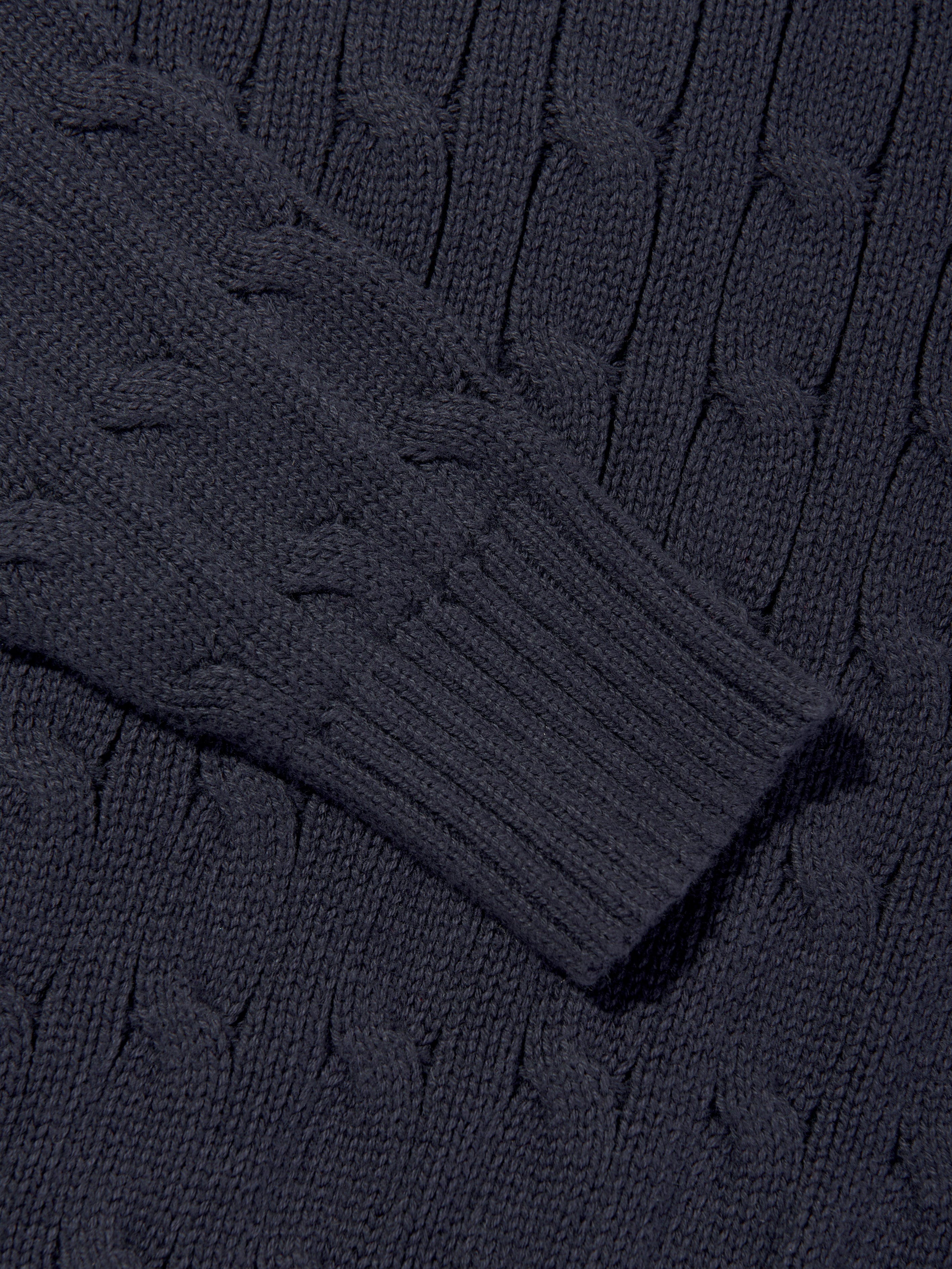Ralph Lauren Boys Half Zip Jumper in Navy | Childsplay Clothing