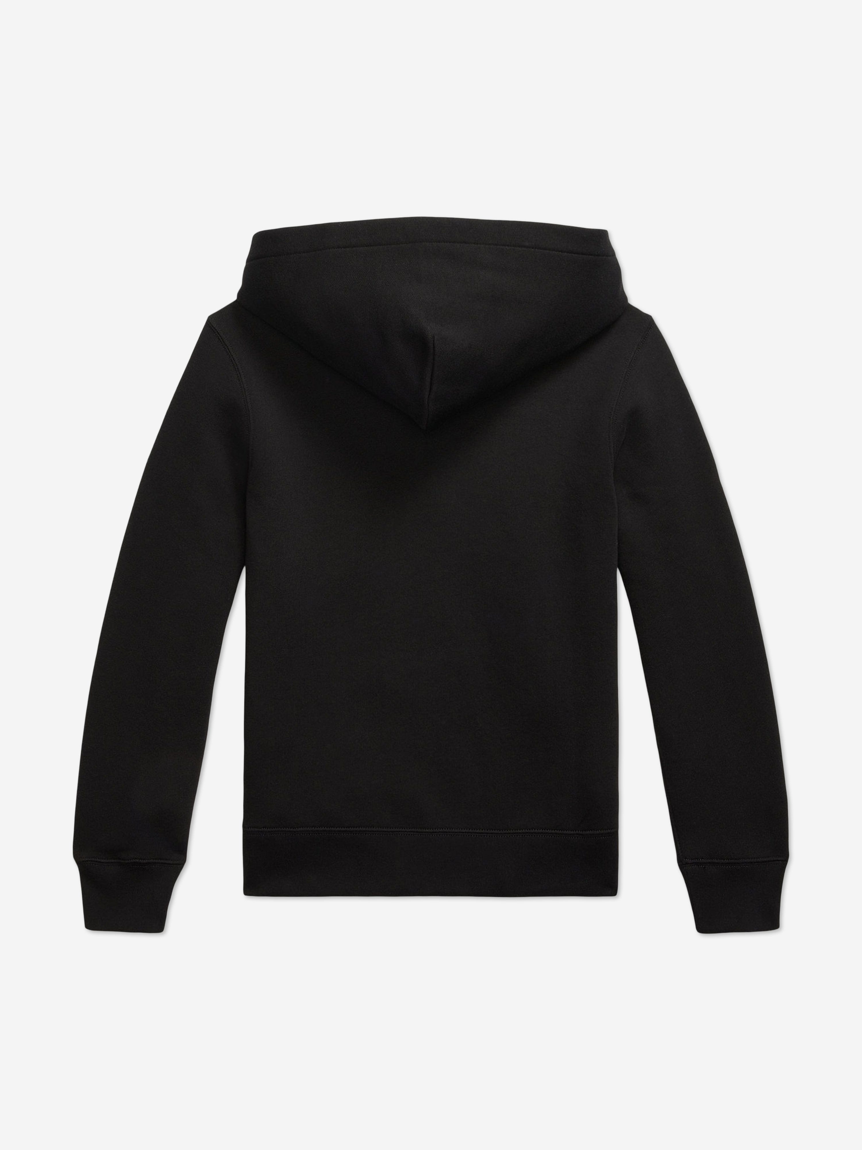 Ralph Lauren Boys Logo Hoodie in Black | Childsplay Clothing