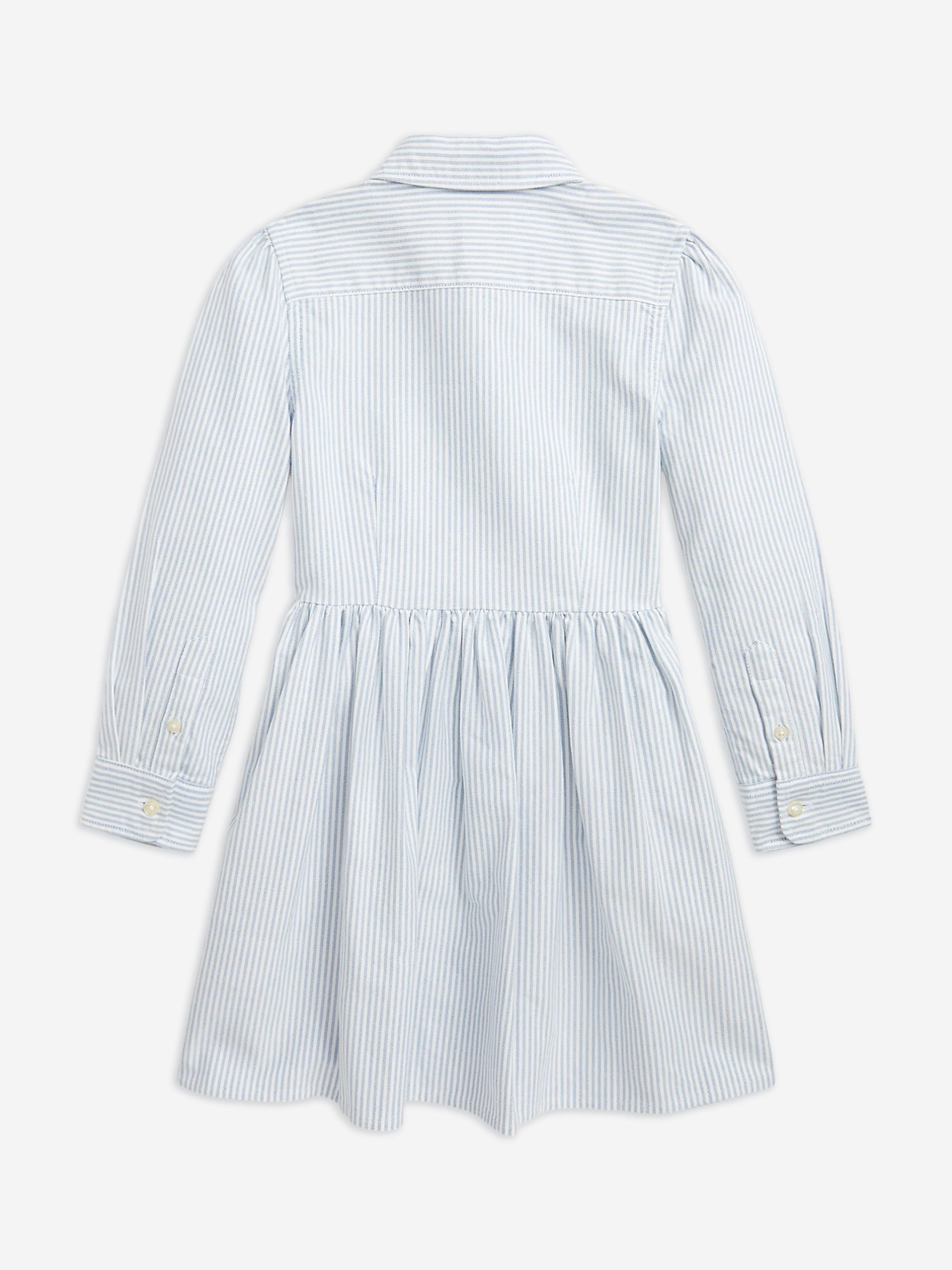 lauren ralph lauren shirt dress Ralph Lauren Girls Classic Oxford Shirt Dress in Blue 16 Yrs