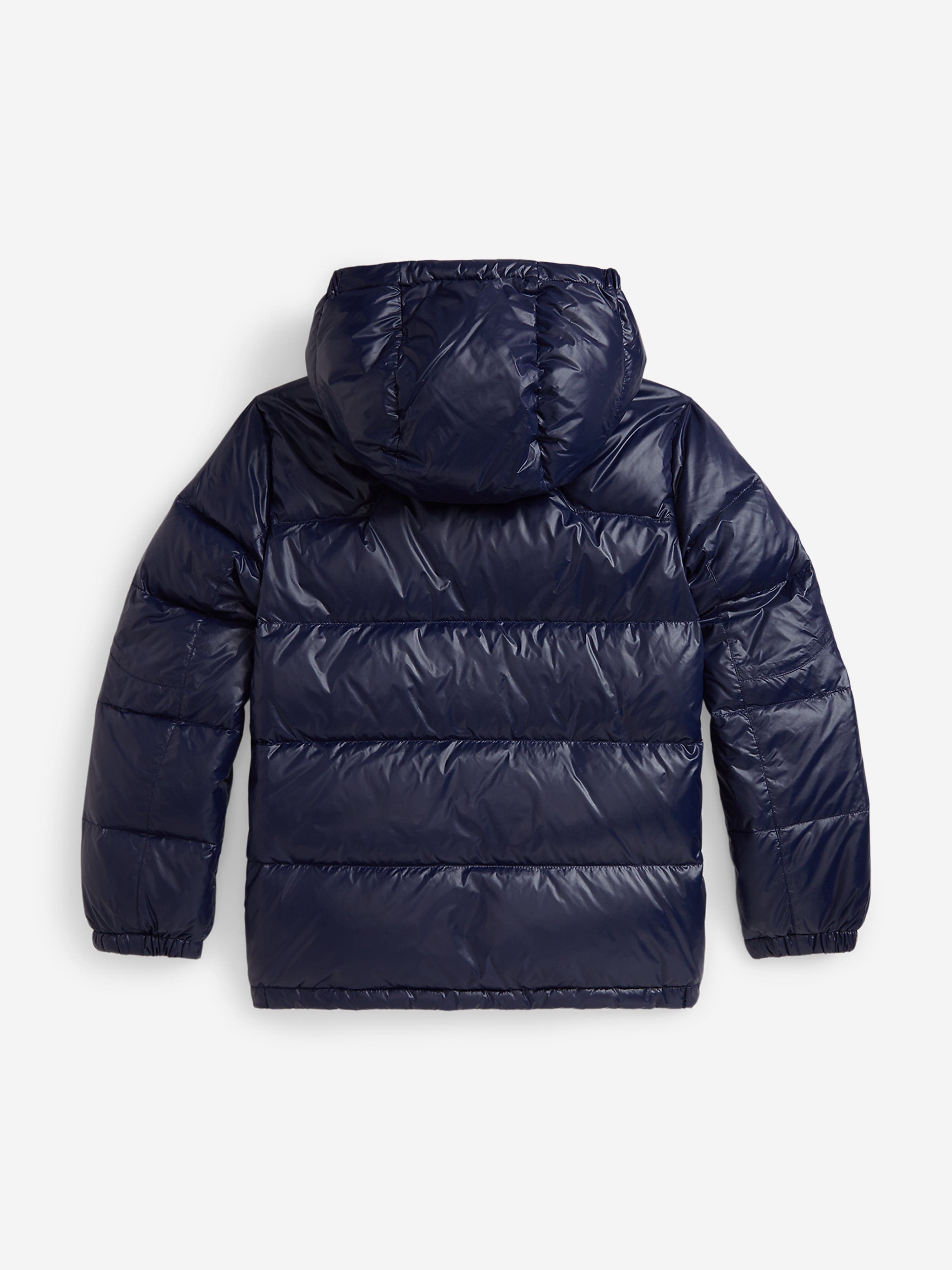 Ralph Lauren Boys Puffer Jacket in Navy | Childsplay Clothing