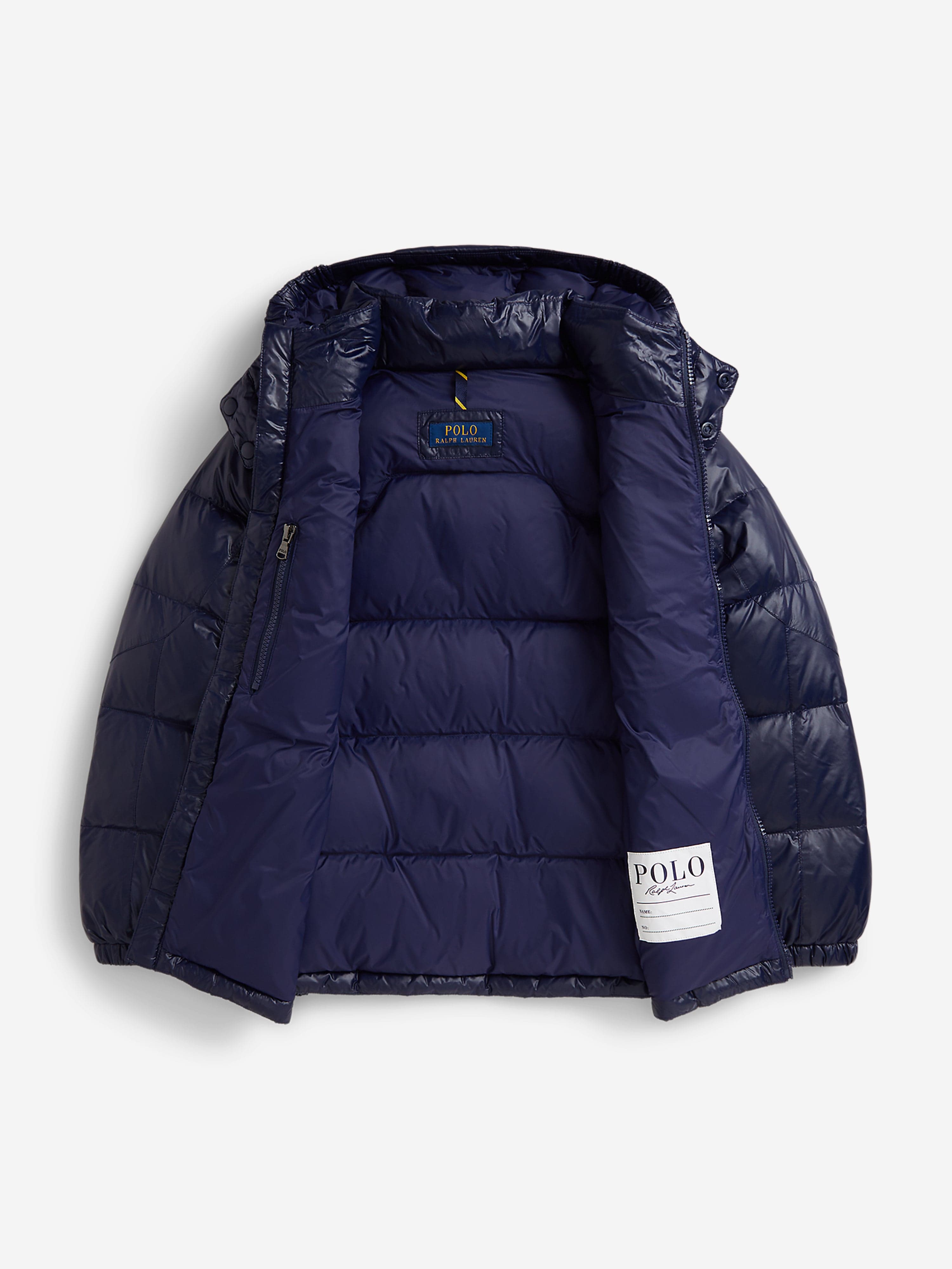 Ralph Lauren Boys Puffer Jacket in Navy | Childsplay Clothing
