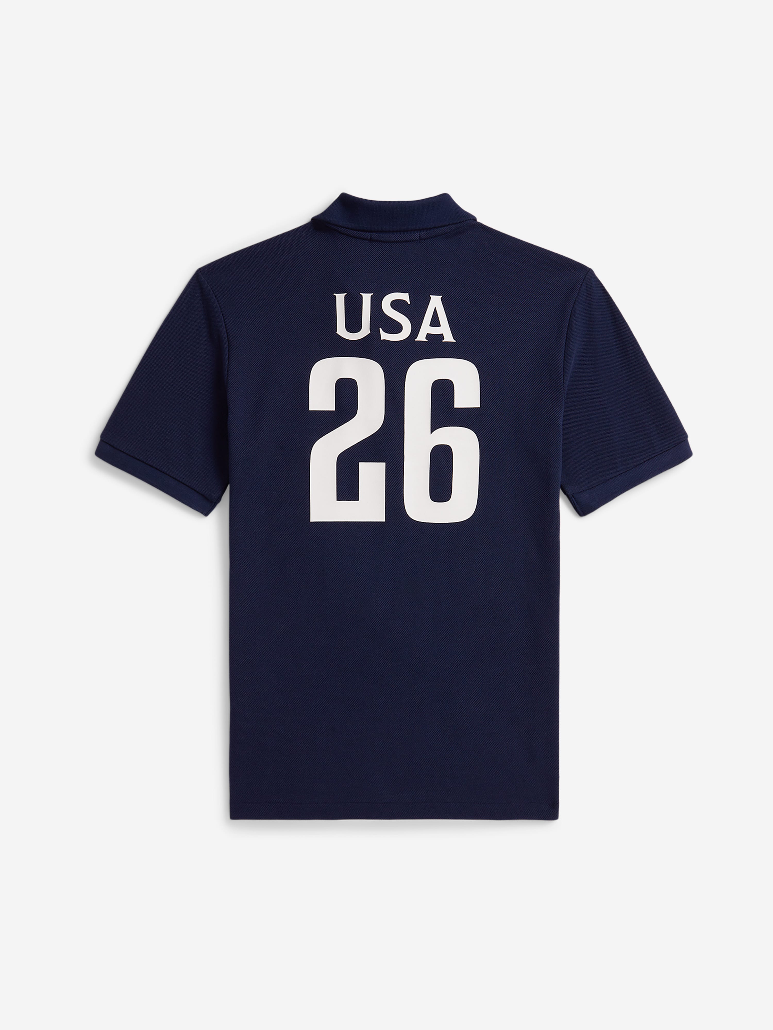 Ralph Lauren Boys USA Polo Shirt in Navy | Childsplay Clothing