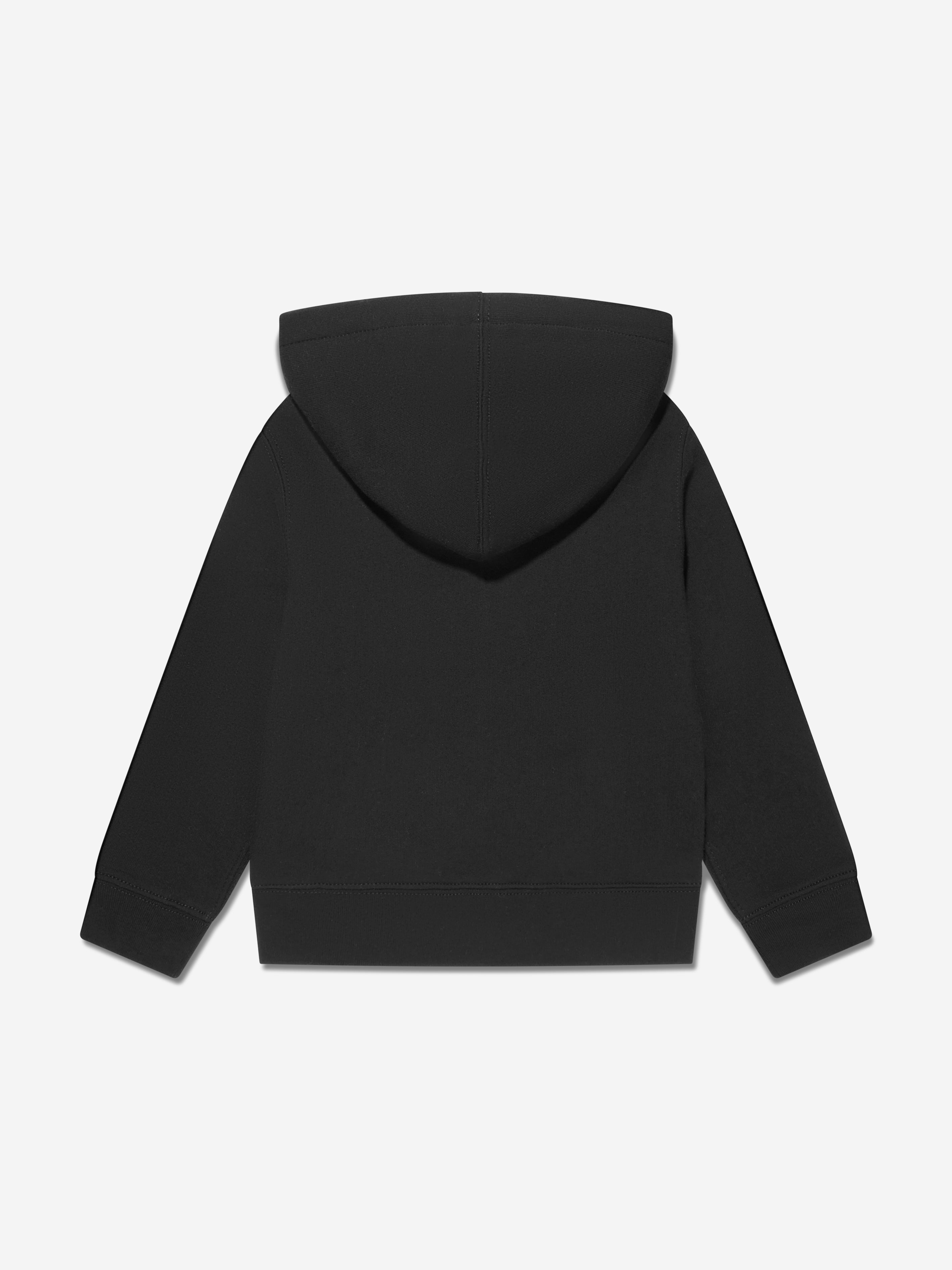 Ralph Lauren Kids Boys Logo Zip Up Top in Black | Childsplay