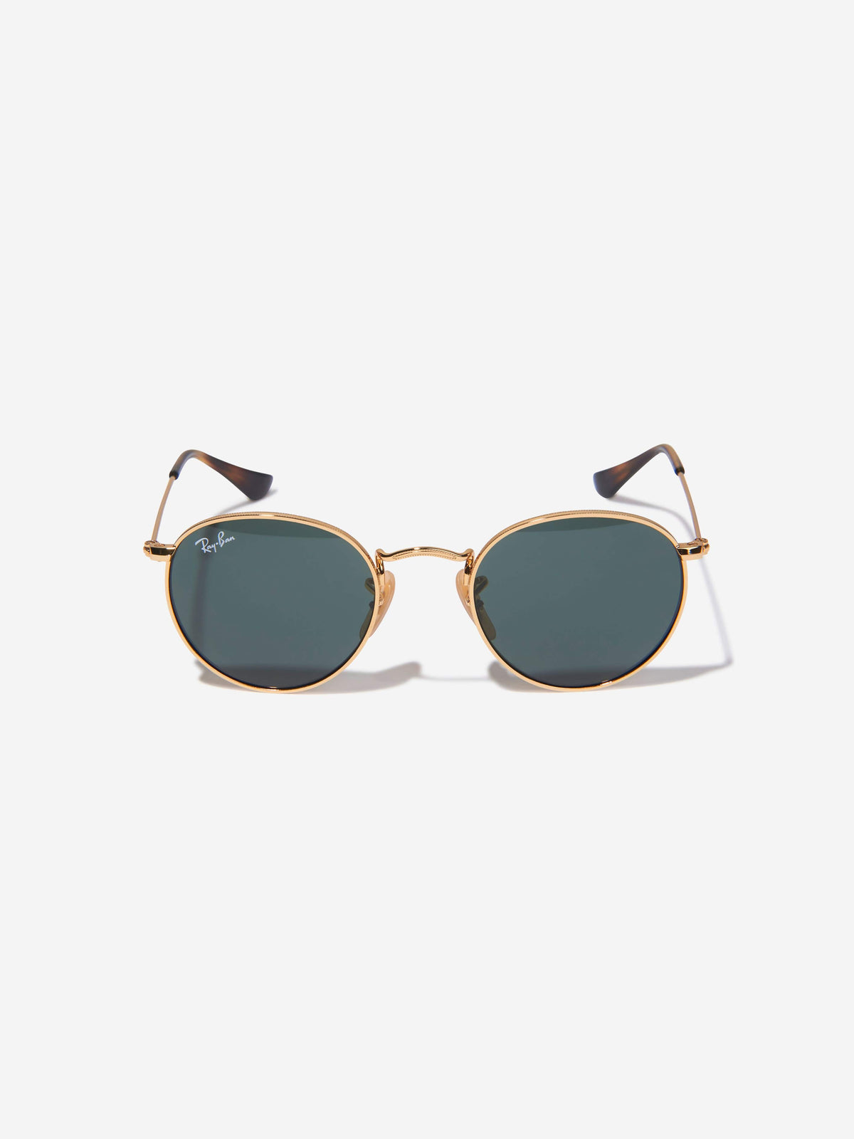 Ray-Ban Kids Round Sunglasses in Gold AB | Childsplay Clothing display picture 1