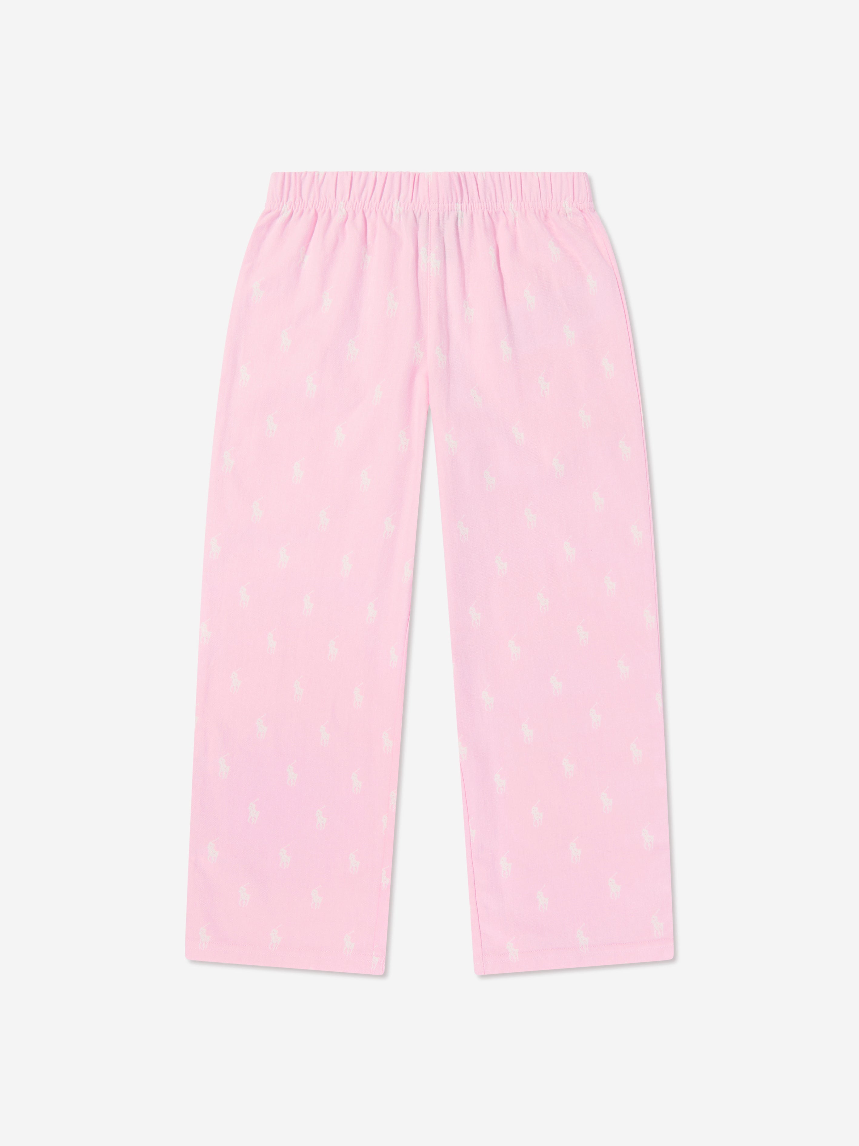 Ralph Lauren Girls Pyjama Set in Pink | Childsplay Clothing