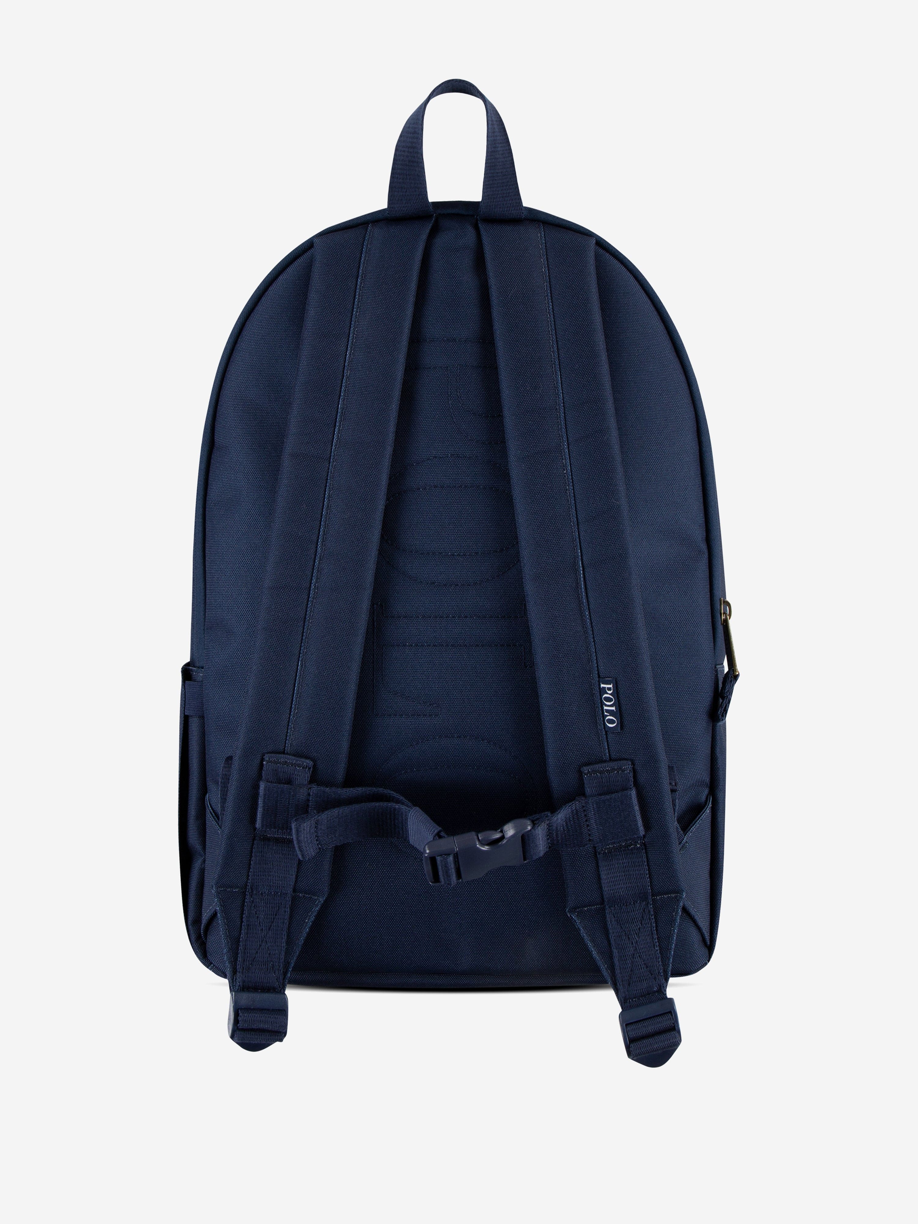 Ralph Lauren Kids Logo Backpack in Navy (45cm) | Childsplay Clothing