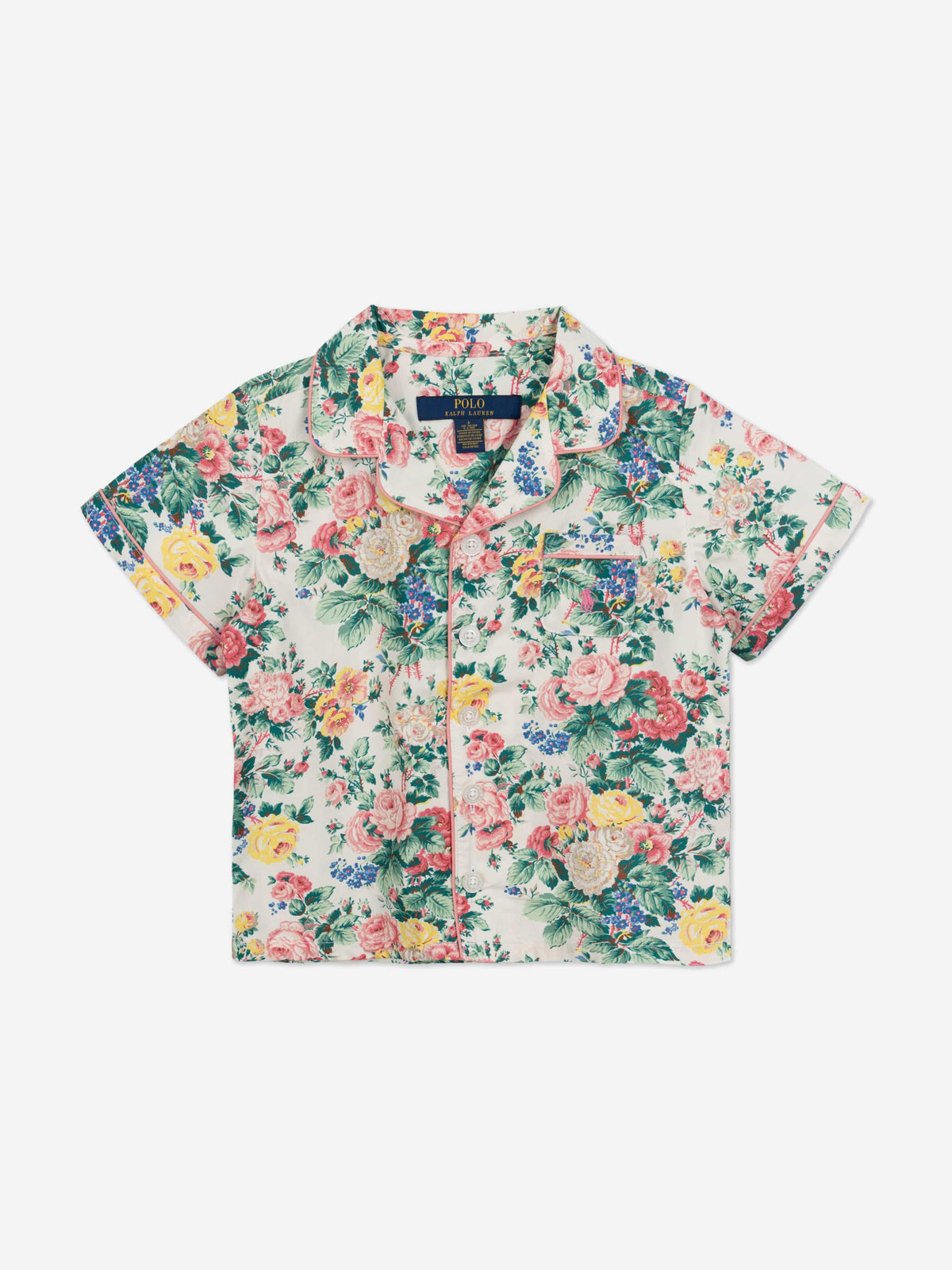 Ralph Lauren Girls Floral Short Pyjamas Set in Multicolour display picture 1