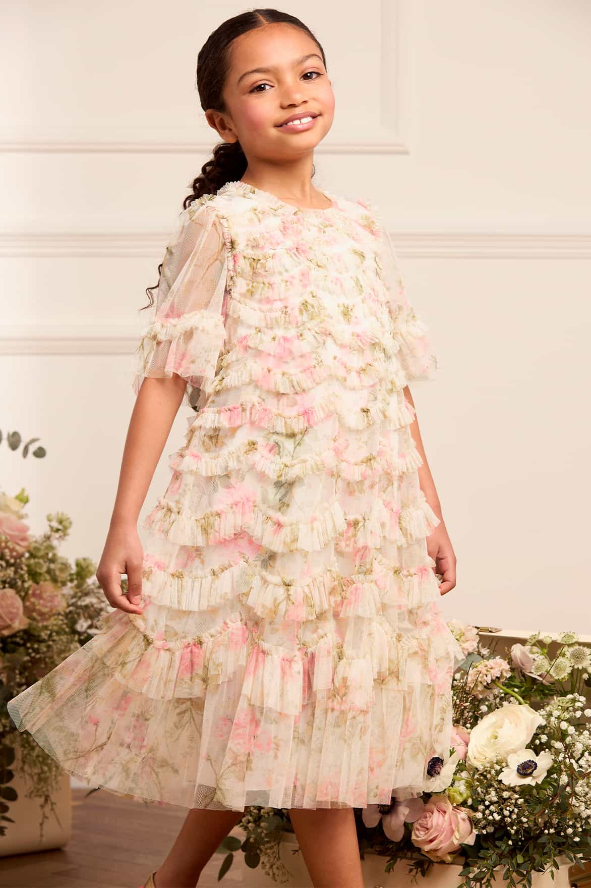 needle and thread pink tulle dress Midi Needle And Thread Rose Dress Tulle Gown Needle And Thread Flapper Dress Midi Dress Needle