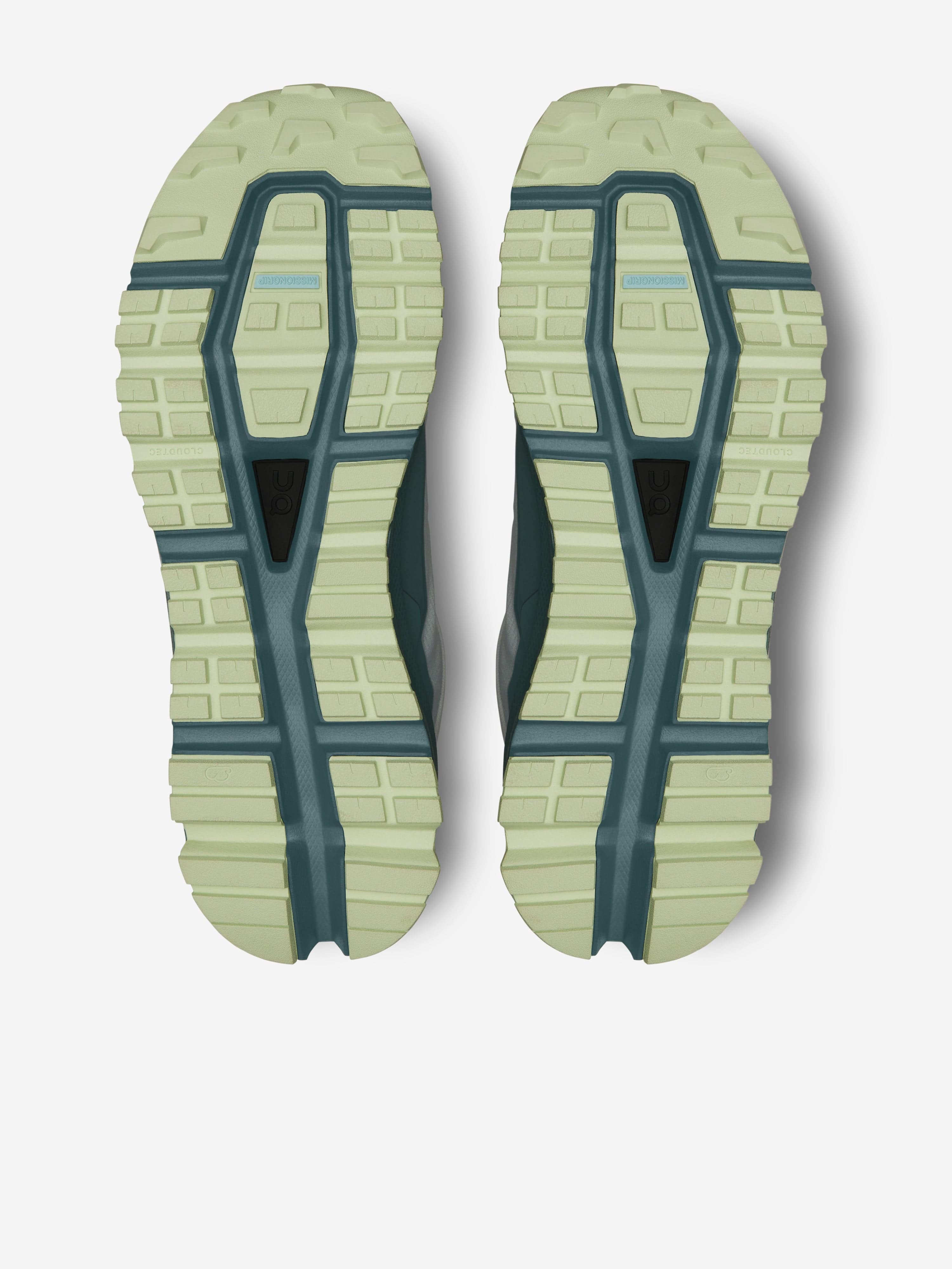 ゆー UK7 On Running Kids Cloudhero Mid Waterproof Trainers in Blue