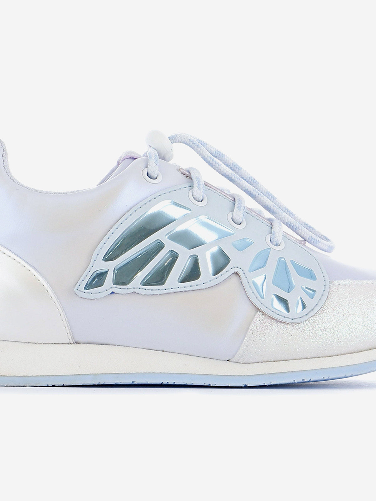 Sophia Webster Girls Chiara Trainers in White display picture 1