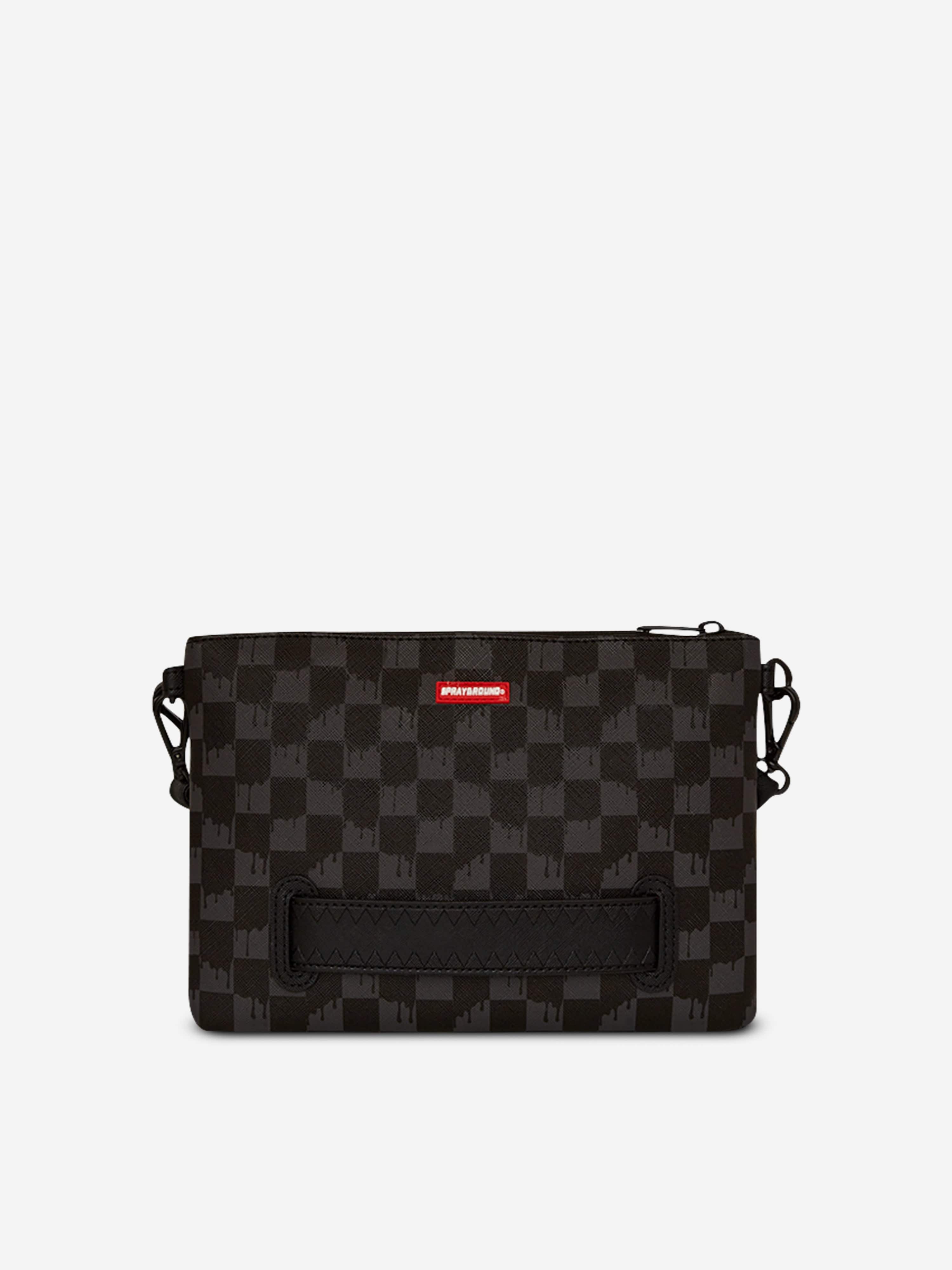 Sprayground Kids Dripping Sharks In Paris Crossover Clutch in