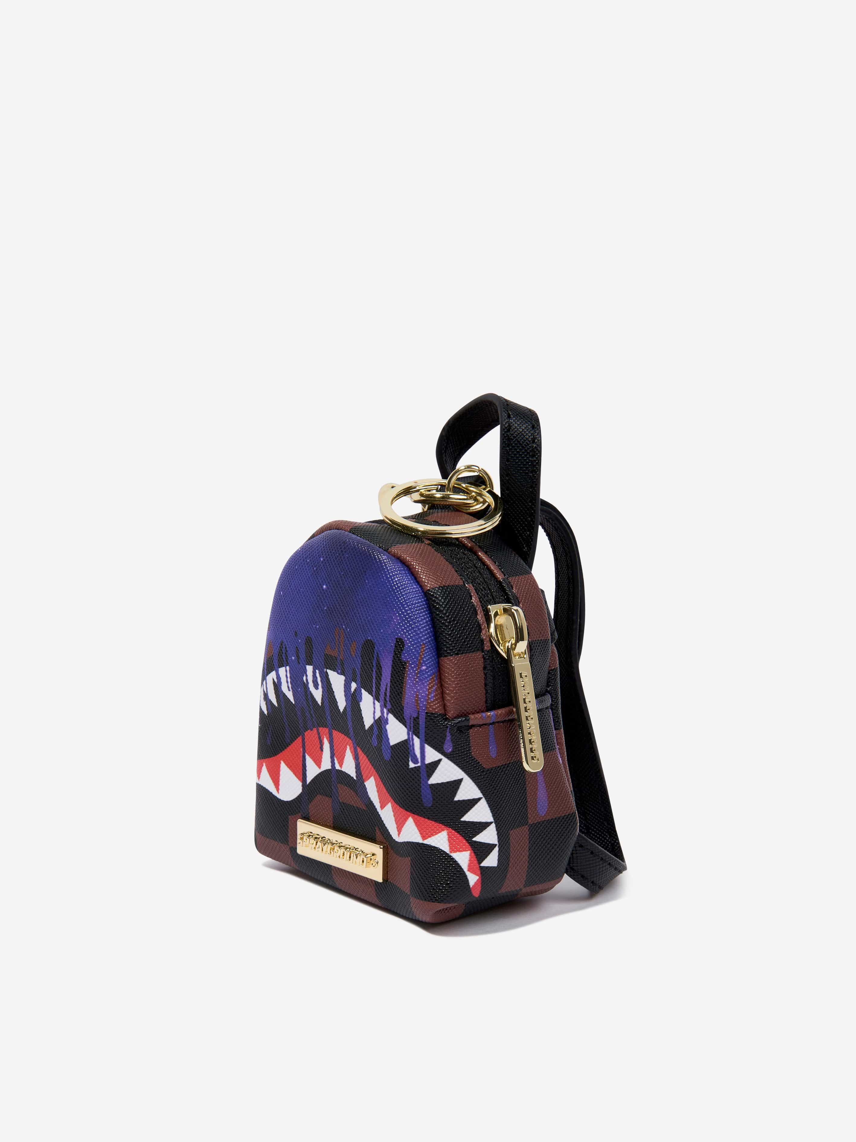 Sprayground Kids Lost In Space Drip Keychain in Purple (9cm