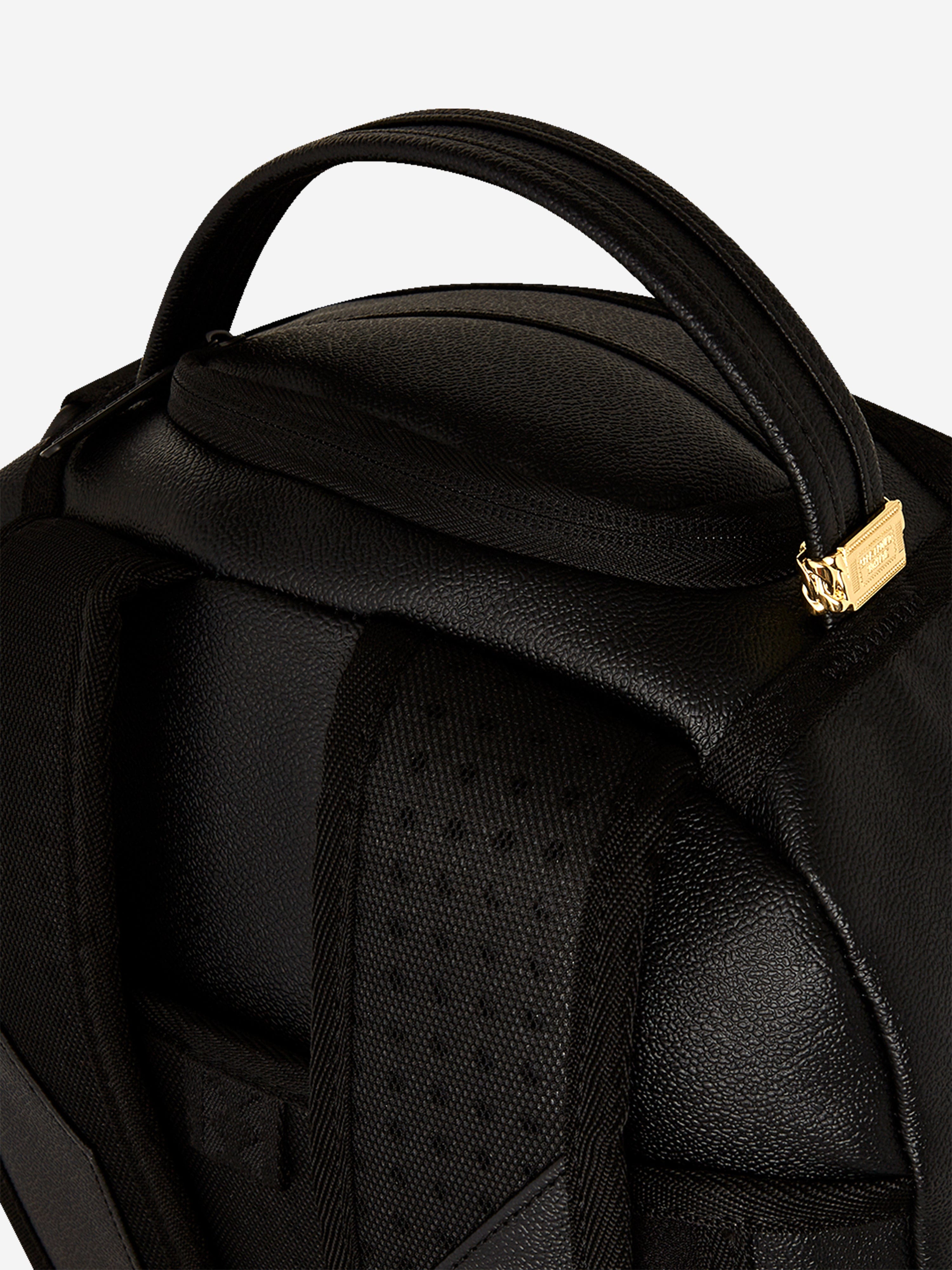 Sprayground Kids Graffiti Bite DLX-Bite Backpack in Black (43cm)
