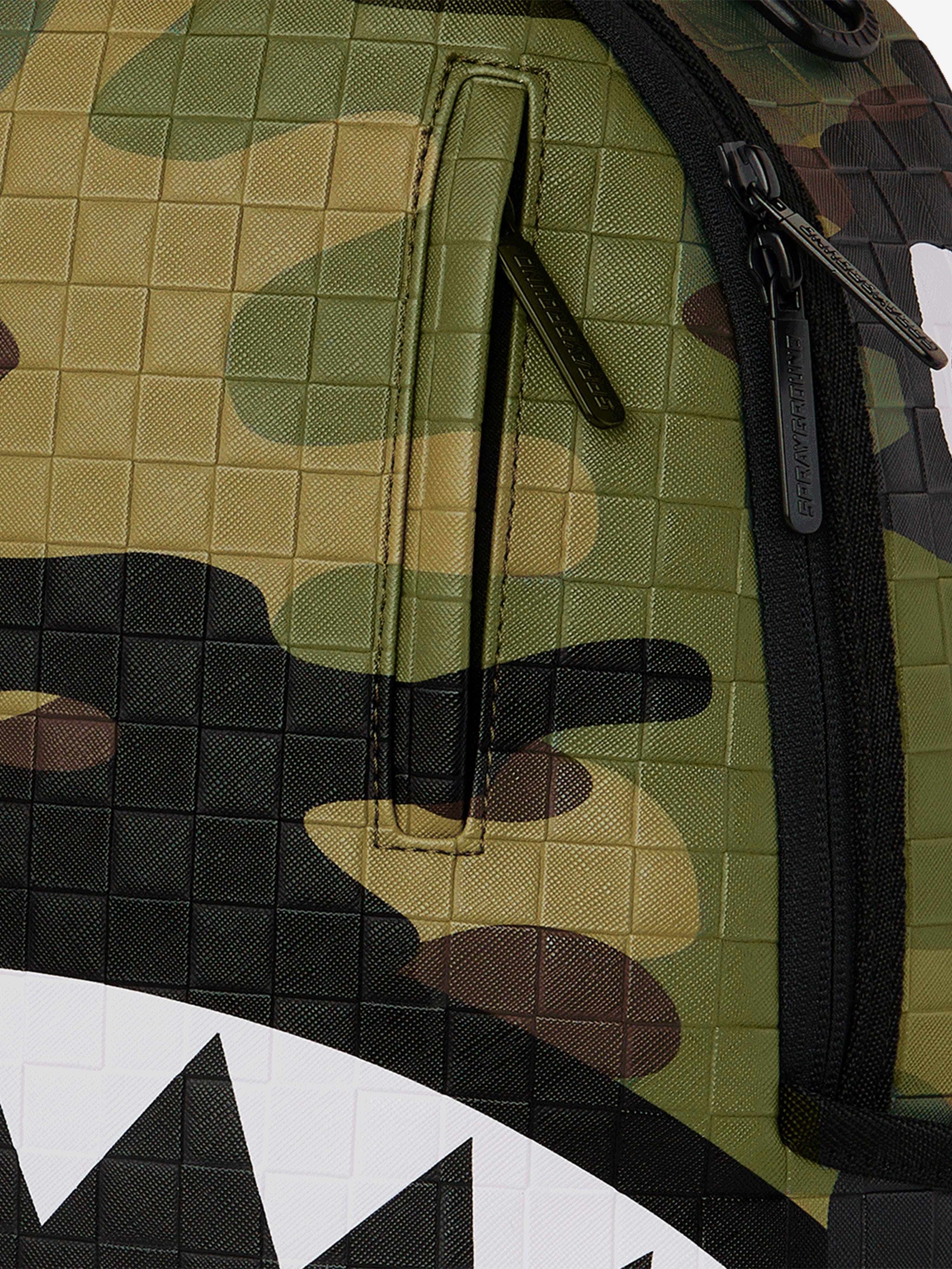 guess camo mini backpack Sprayground Kids Woodland Check in Green (45cm) penn Brown Gold 7 Must-Have Essentials to Color:Luminous Spot & White Wing LUSP-WH