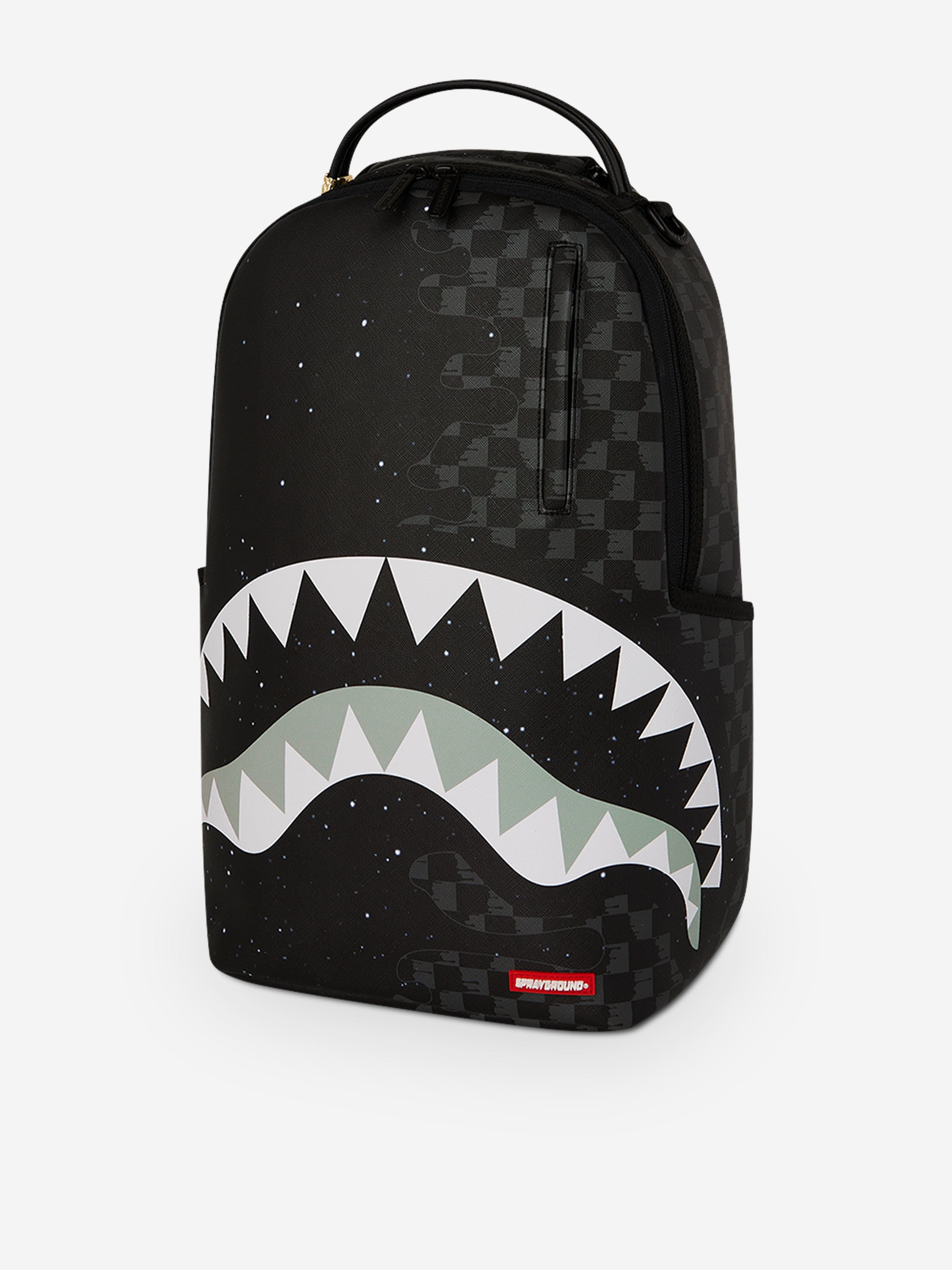 Sprayground Kids Deep Space Drip Back In Black (45.72cm