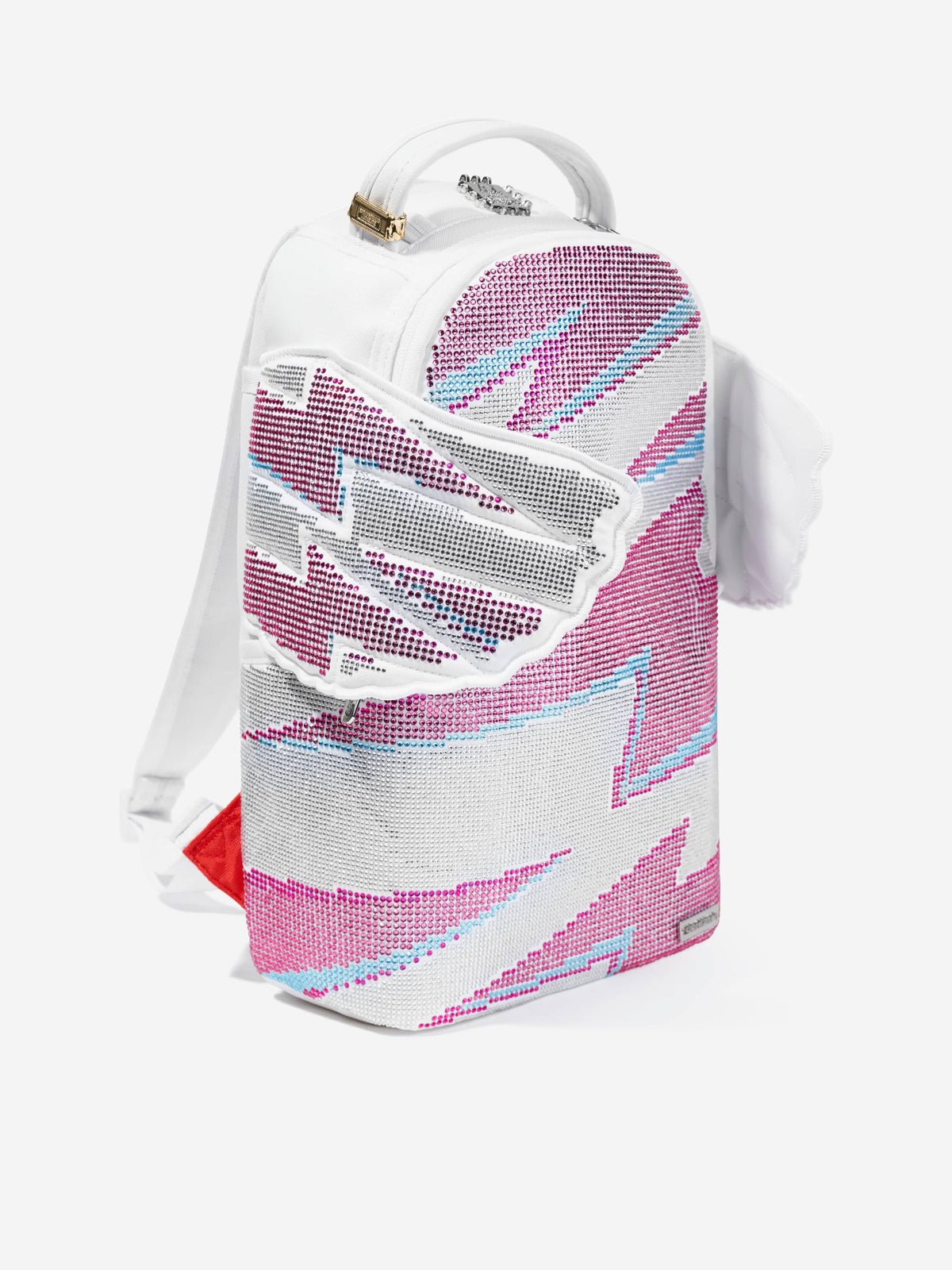 Sprayground Girls AI Wings Mini Backpack in Pink (45cm 