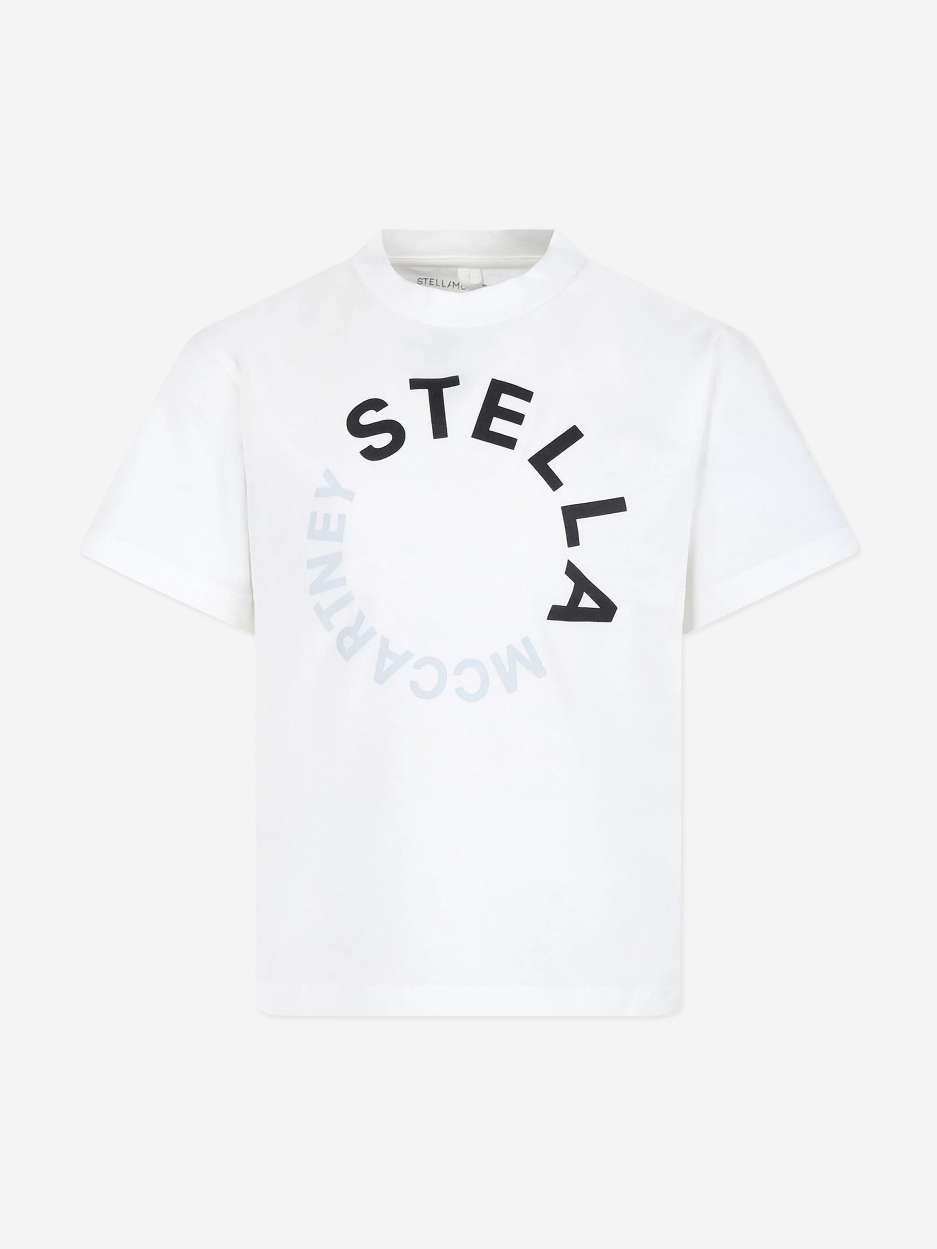 Stella McCartney Boys Circle Logo Sweatshirt in Black | Childsplay