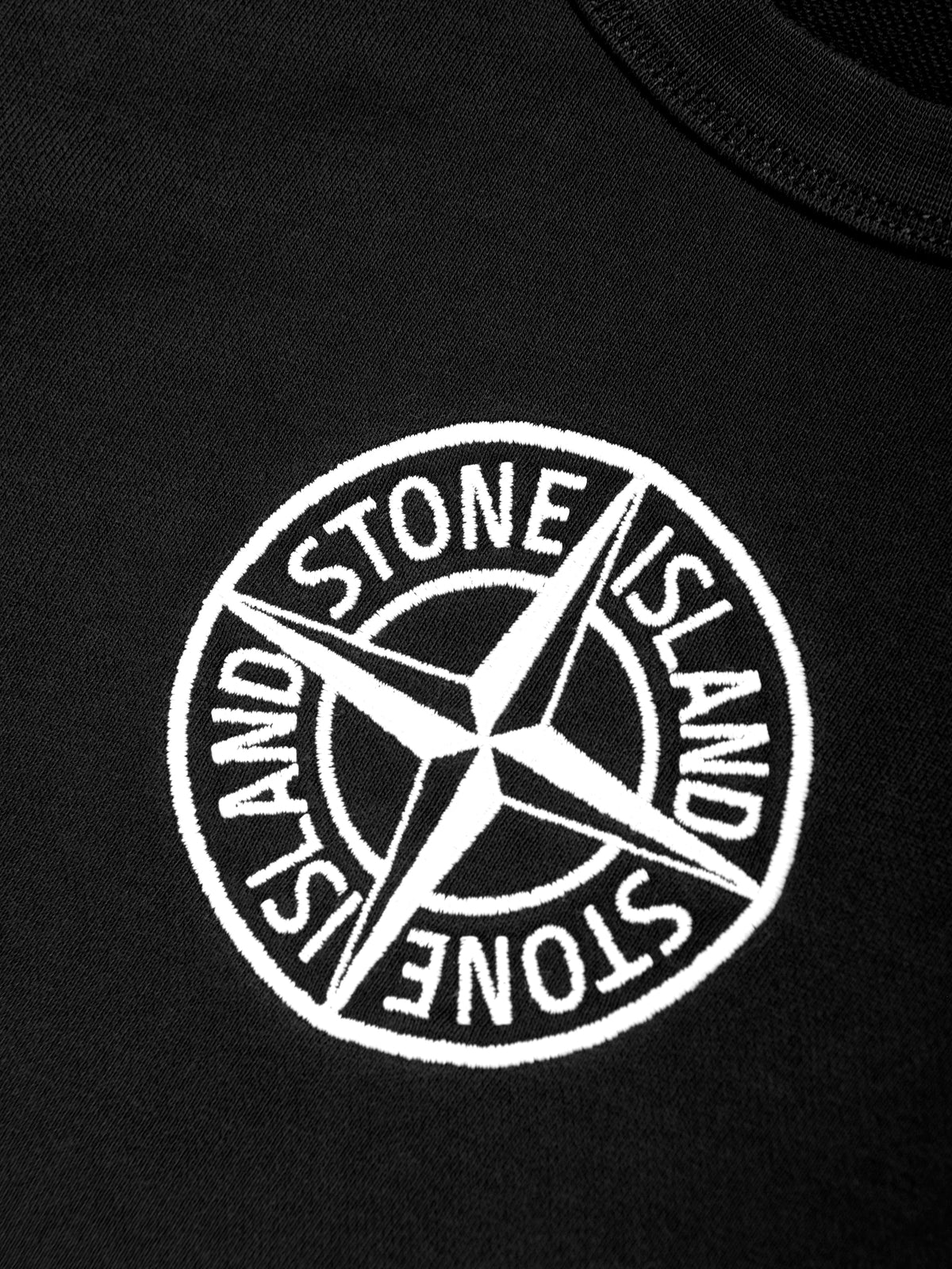 Stone Island Boys Compass Logo Sweatshirt in Navy | Childsplay 