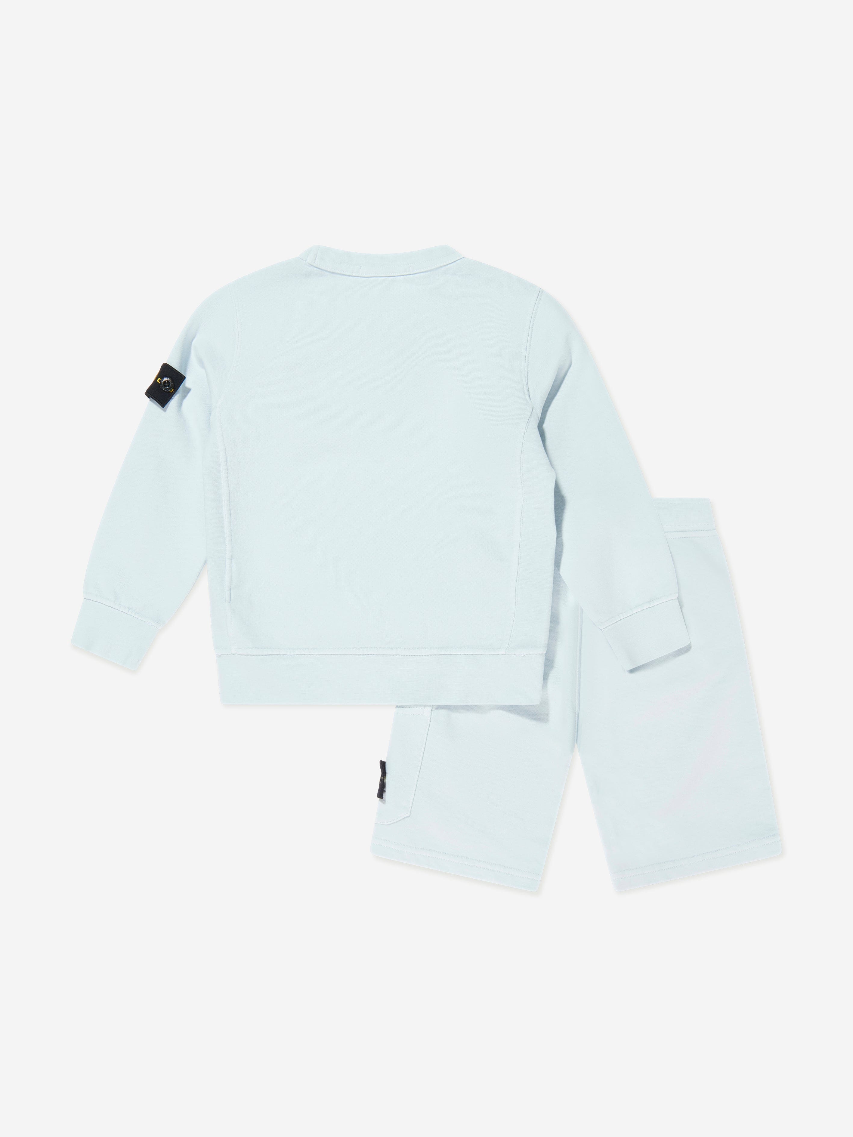 STONE  ショーツ S コンパスロゴ Stone Island Boys Compass Logo Short Set in Blue | Childsplay Clothing