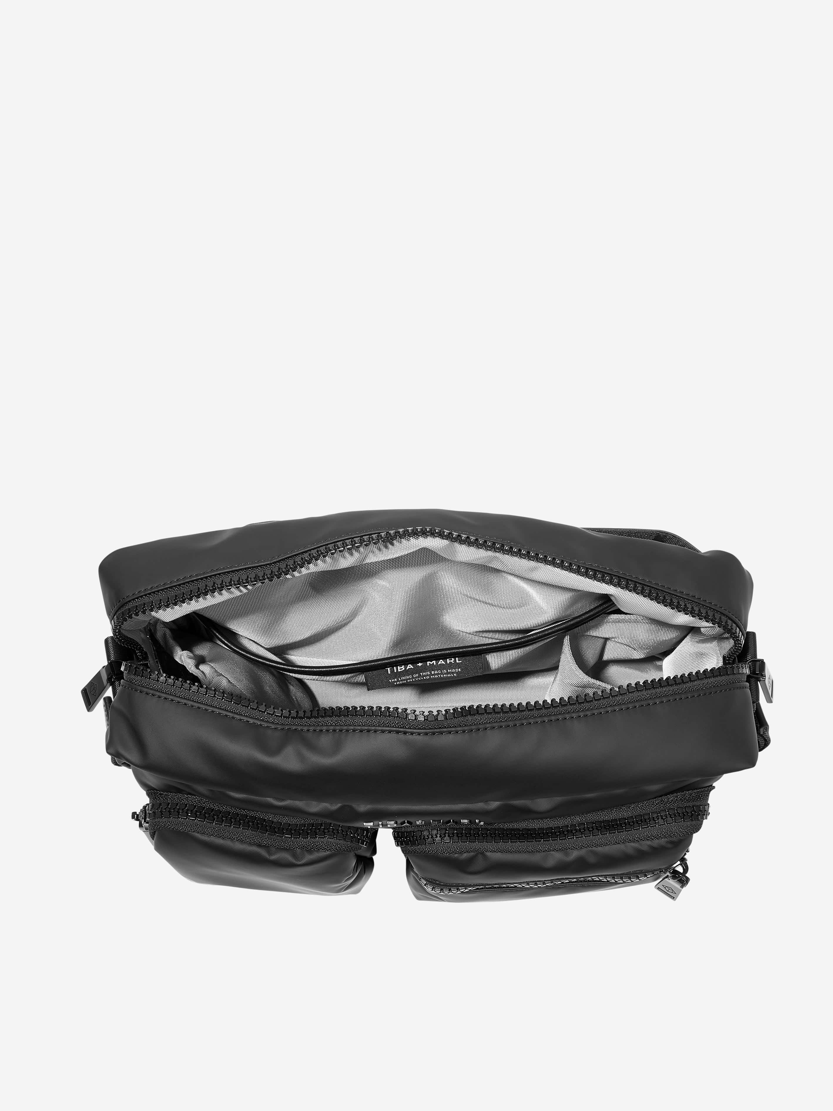 BABYL フラッグ Tiba + Marl Baby Axel Buggy Organiser / Changing Bag in Black