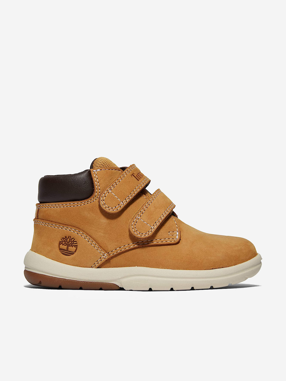 Timberland Boys Toddle Tracks Mid Hook & Loop Boots in Wheat ...