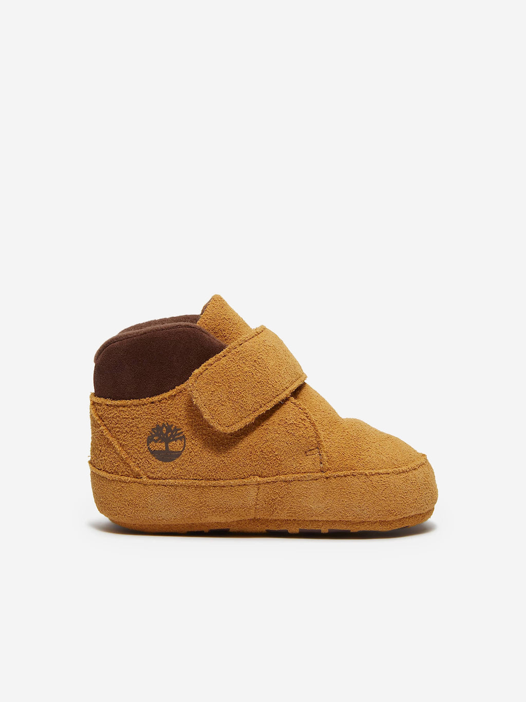Timberland Baby Crib Mid Hook & Loop Booties in Beige
