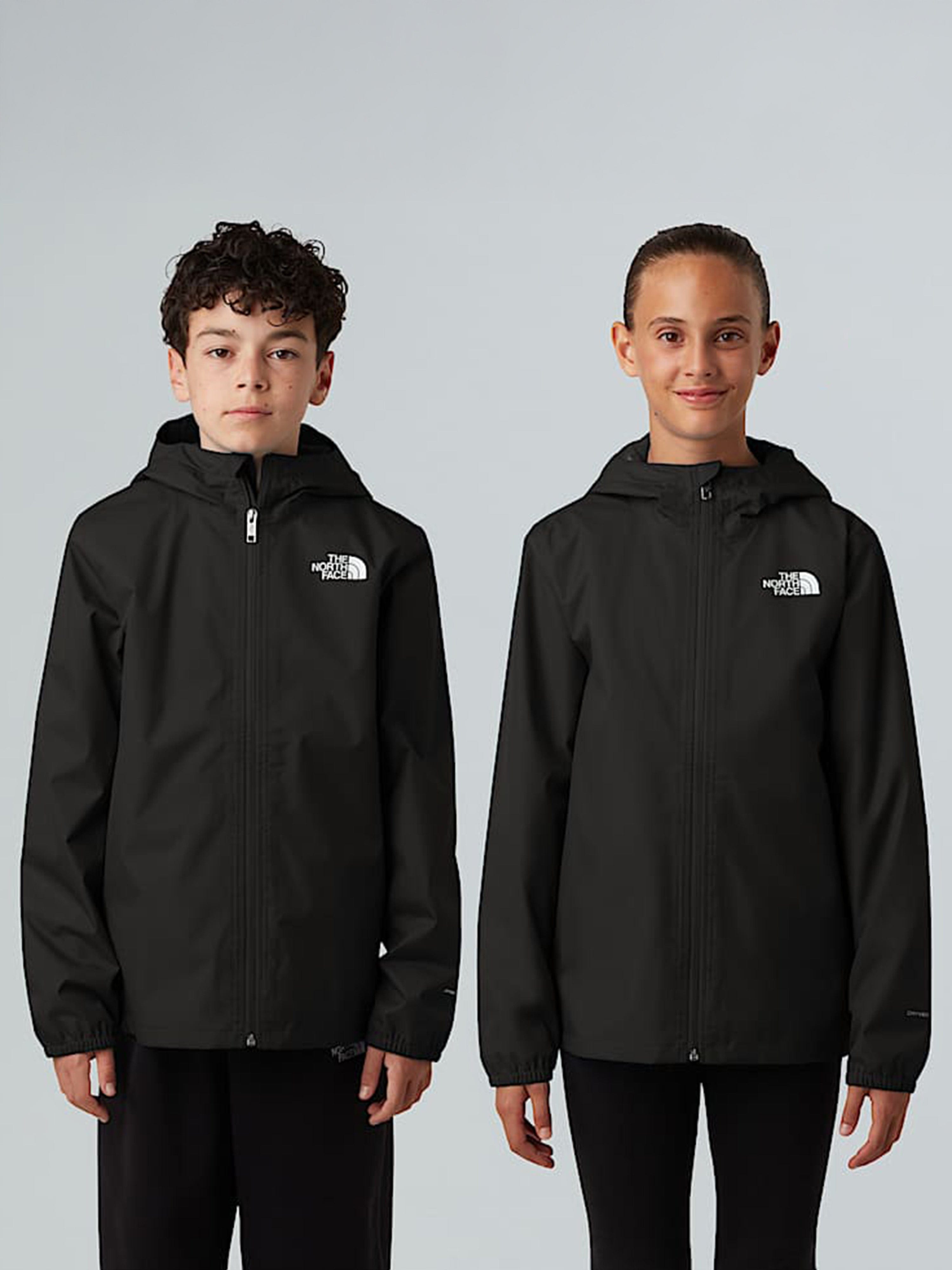 The North Face Kids Zipline Rain Jacket in Black | Childsplay Clothing