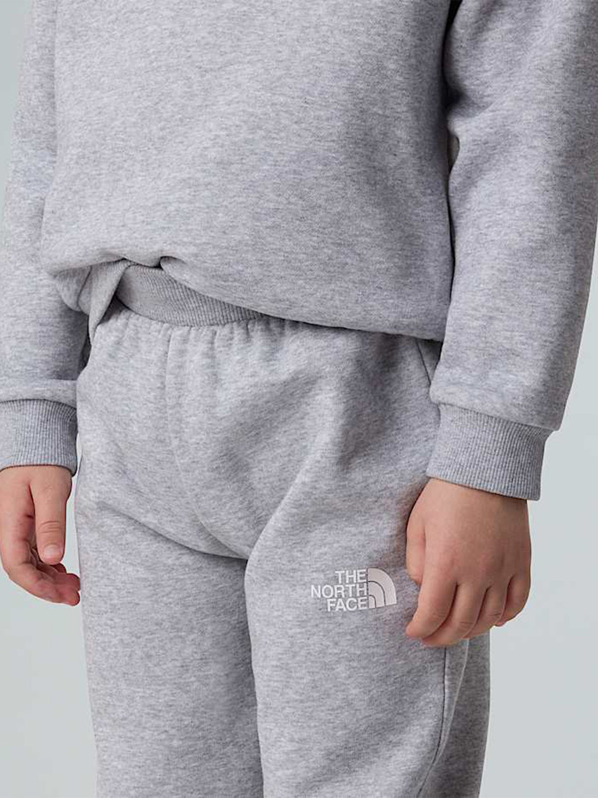 Face Overhead Fleece Tracksuit Grey North Face Trackies The North 