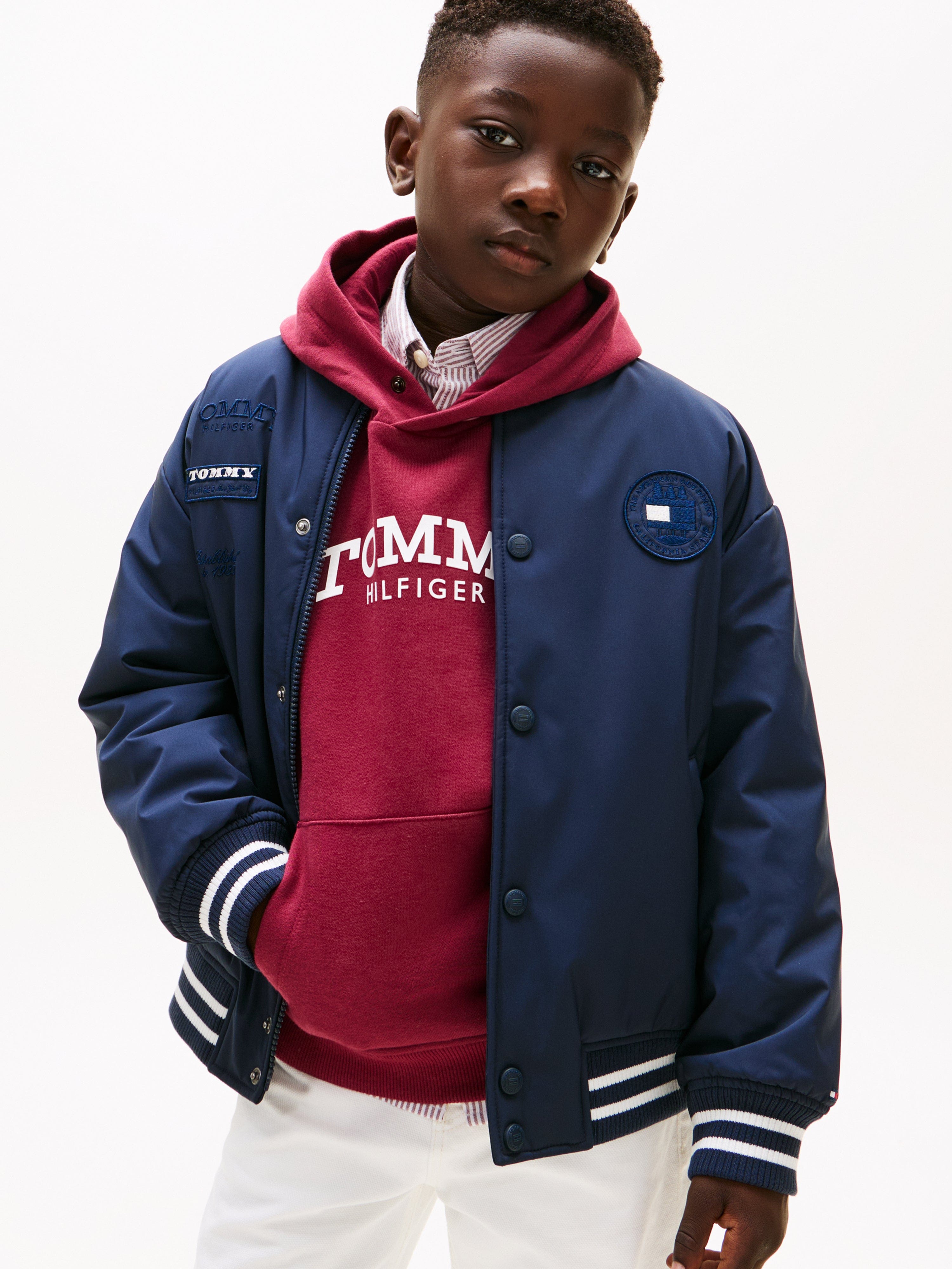 極美品TOMMY HILFIGER BOYS リバーシブルジャケット 140 BOYS 