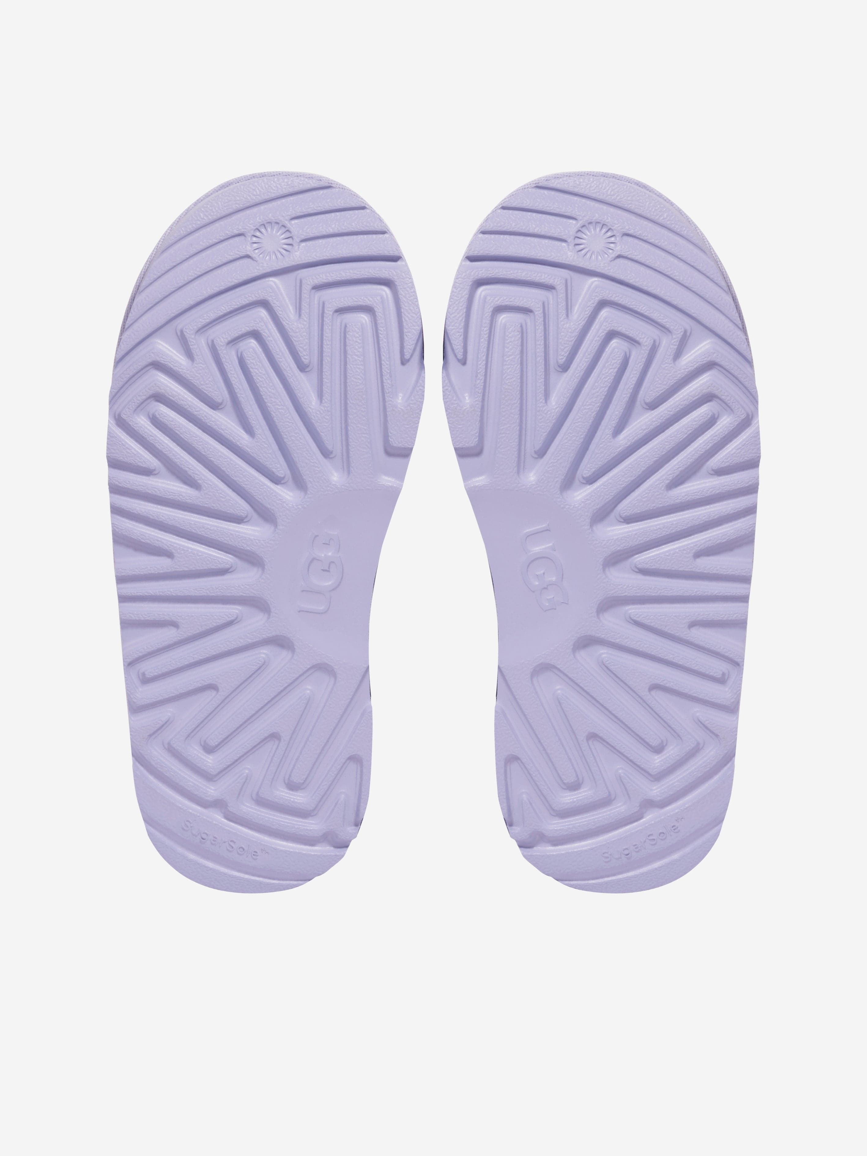 UGG Girls Bailey Bow II Boots in Purple