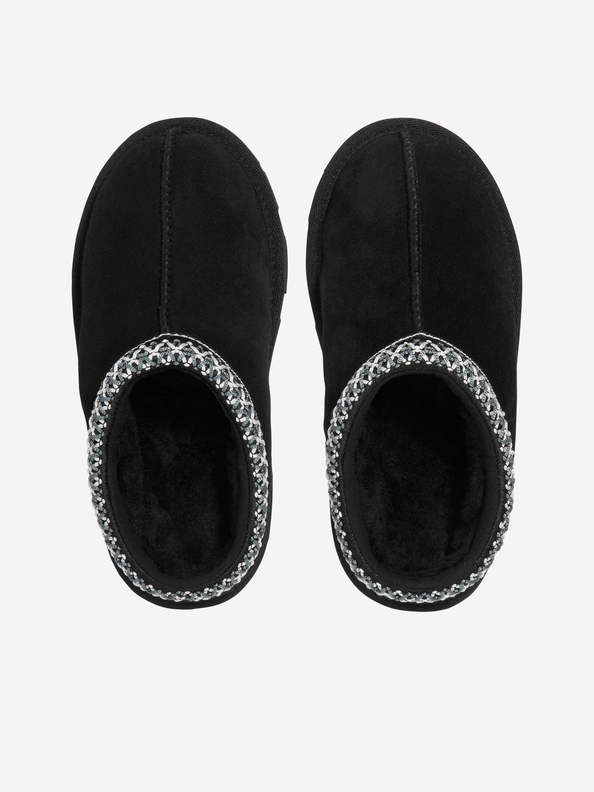 UGG Kids Tasman II Slippers in Black | Children