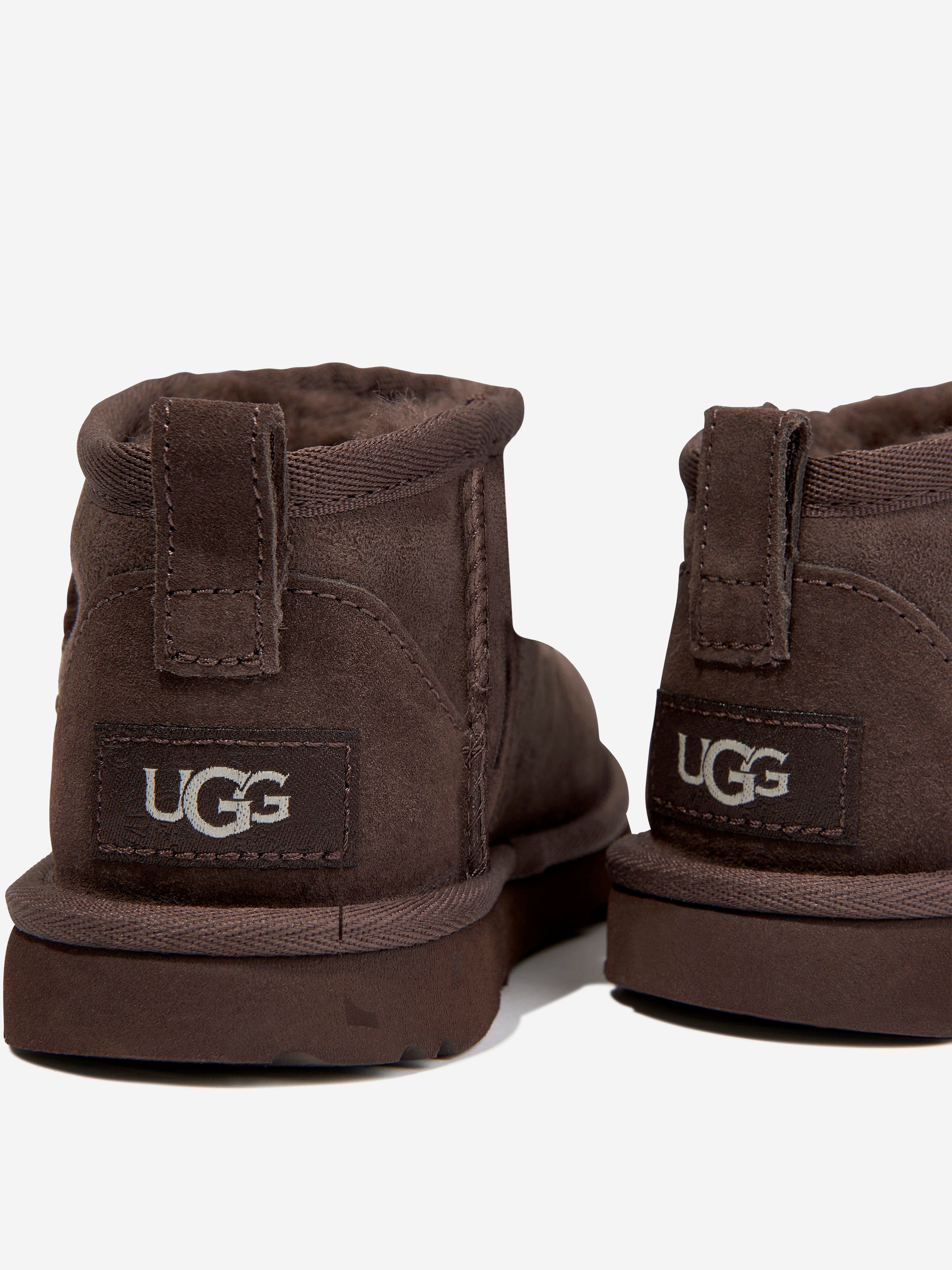 UGG Kids Classic Ultra Mini Boots in Brown | Childsplay Clothing