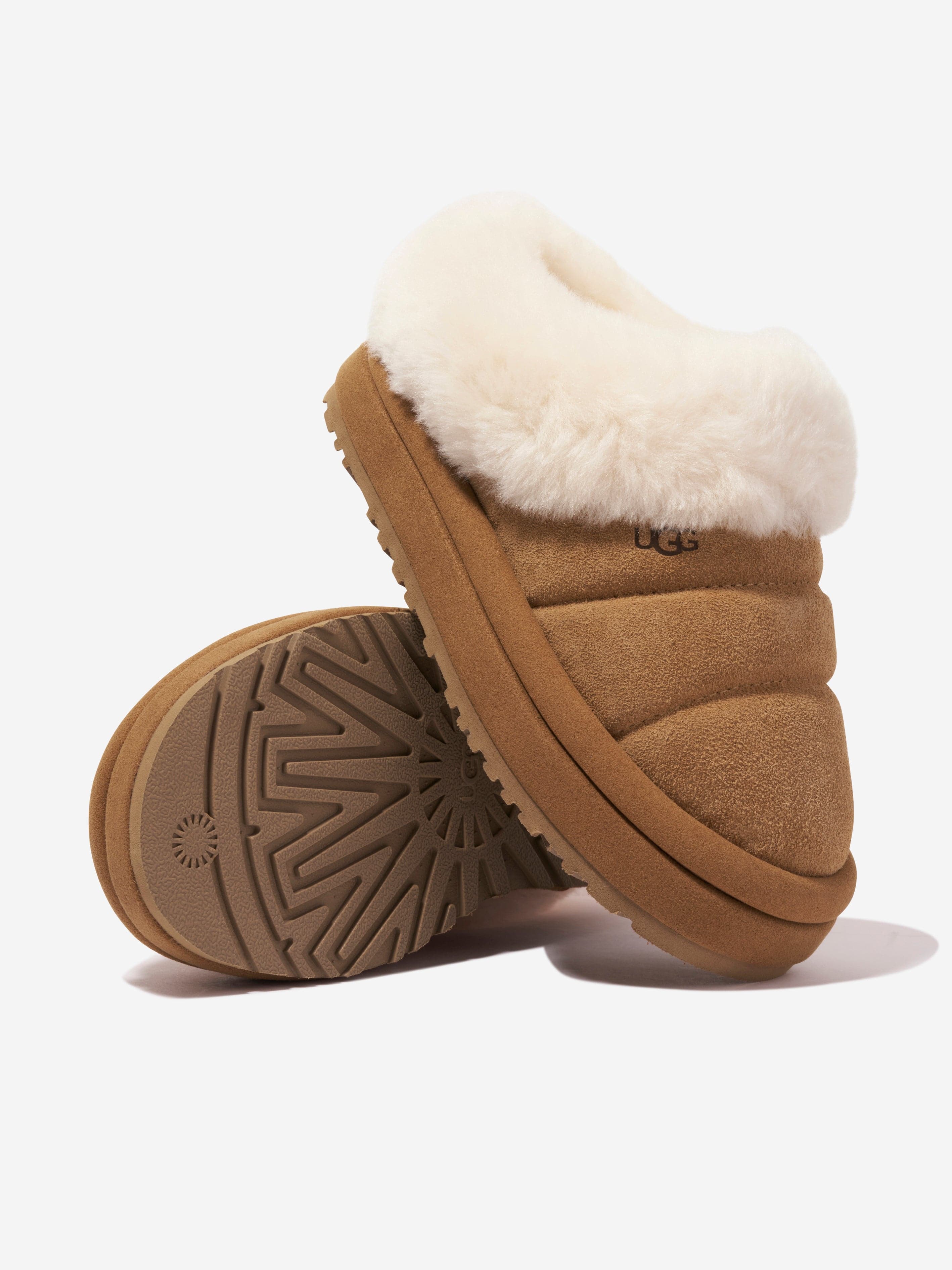 UGG UGG Kids Tazzlita Slippers in Brown | Childsplay Clothing