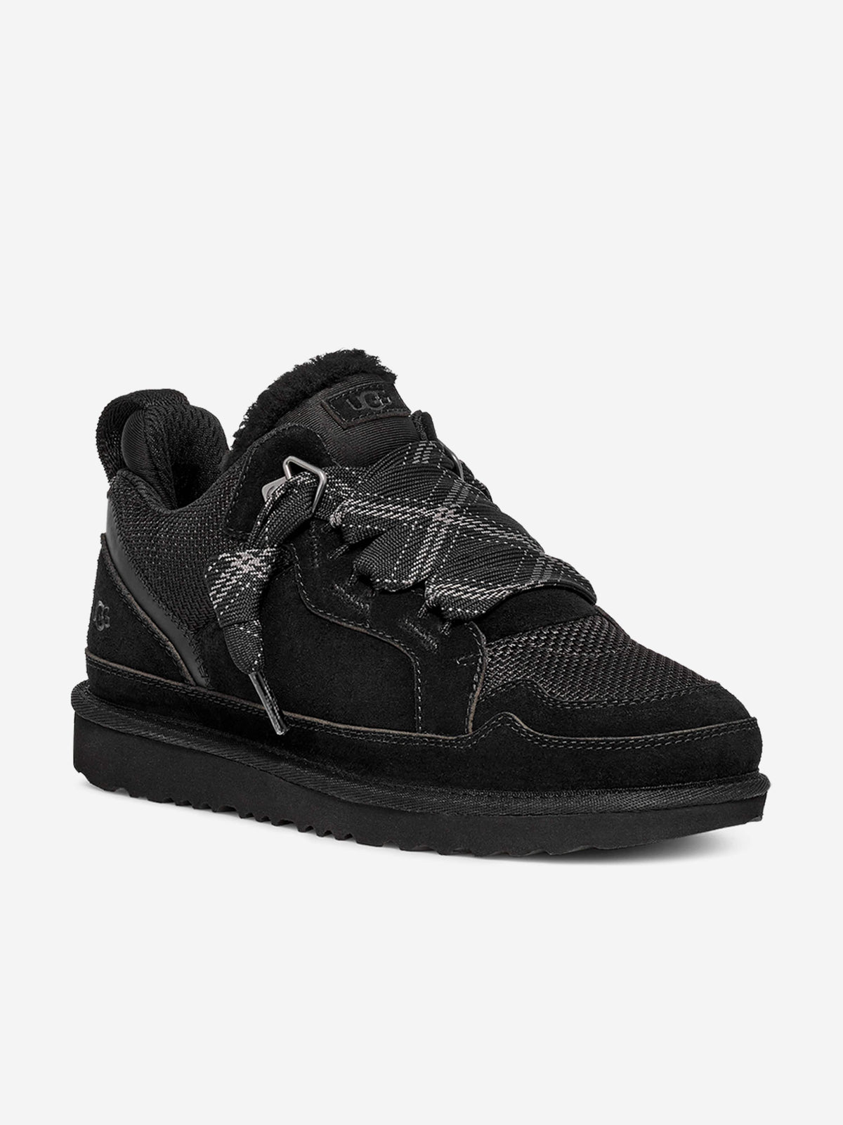 UGG Kids Lowmel Trainers in Black | Childsplay Clothing