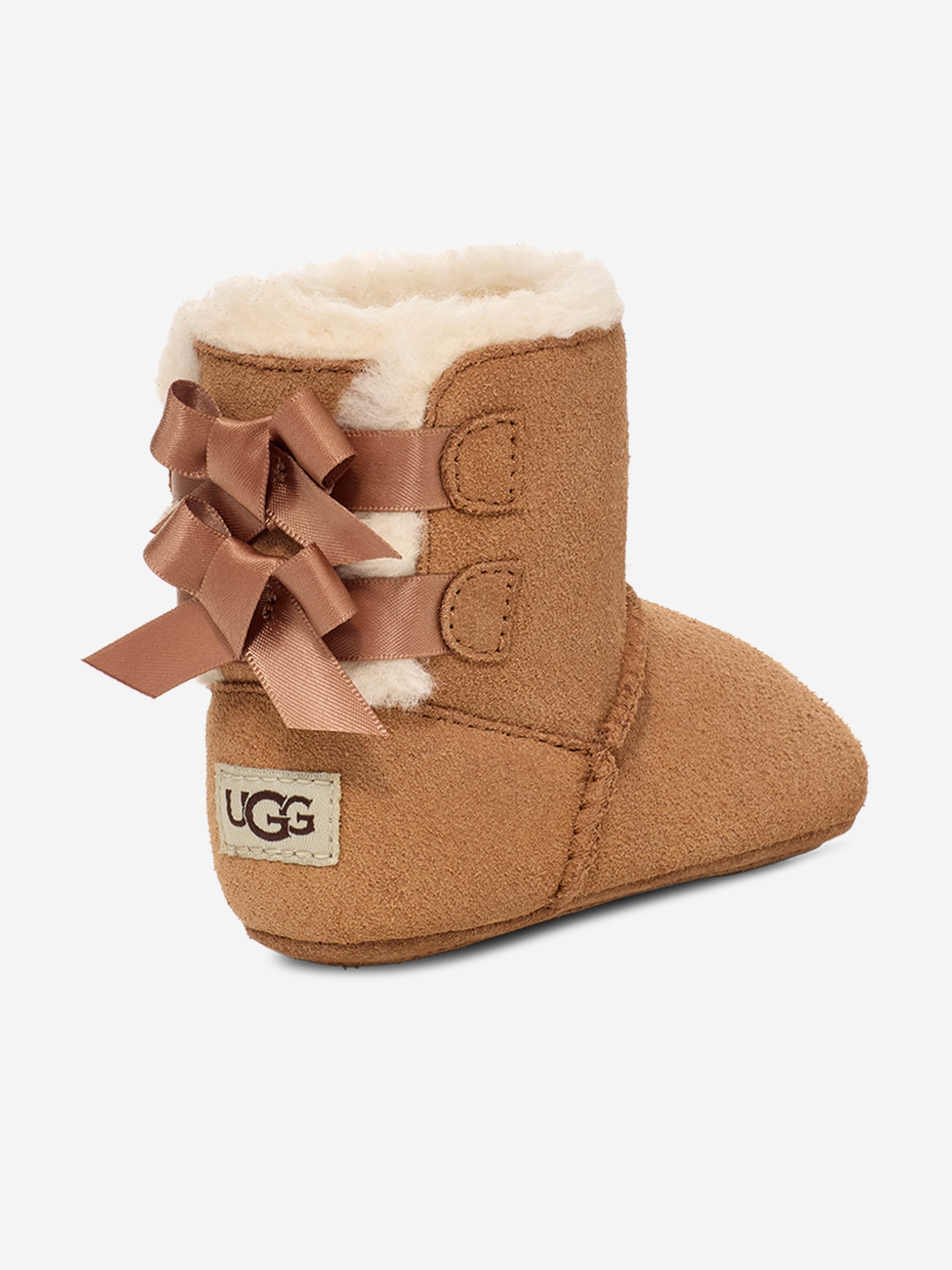 UGG UGG Baby Girls Bailey Bow Boots in Brown | Childsplay Clothing